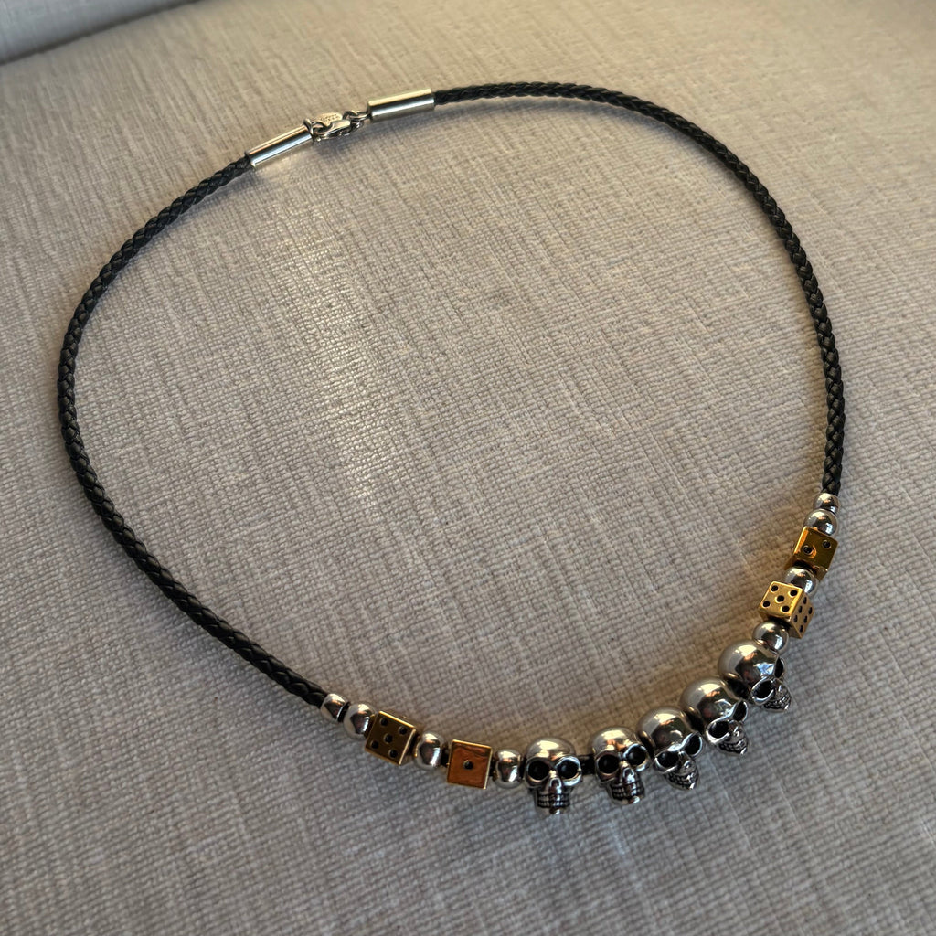 Alexander McQueen 'Skull Dice' Necklace