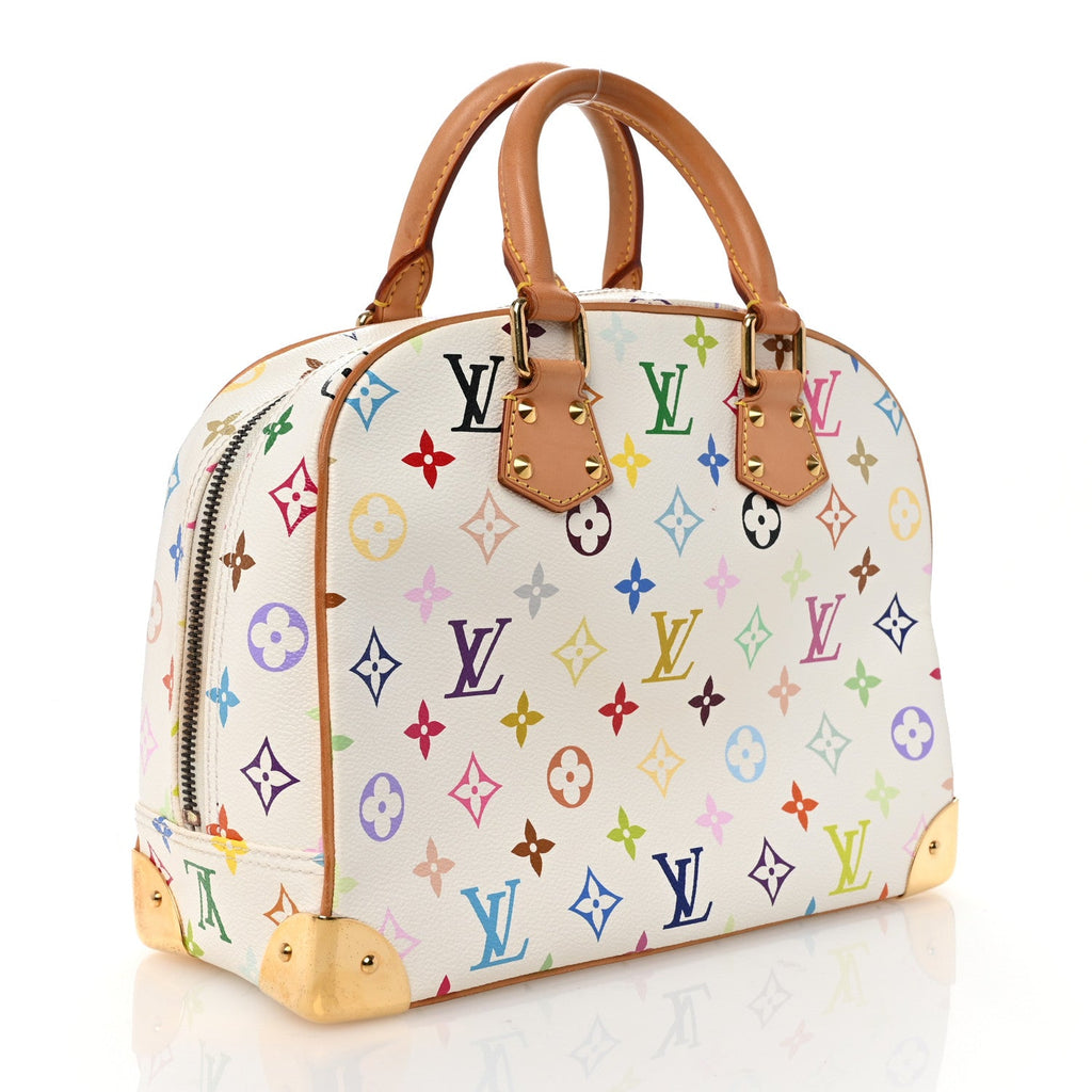 Monogram Multicolor Trouville White