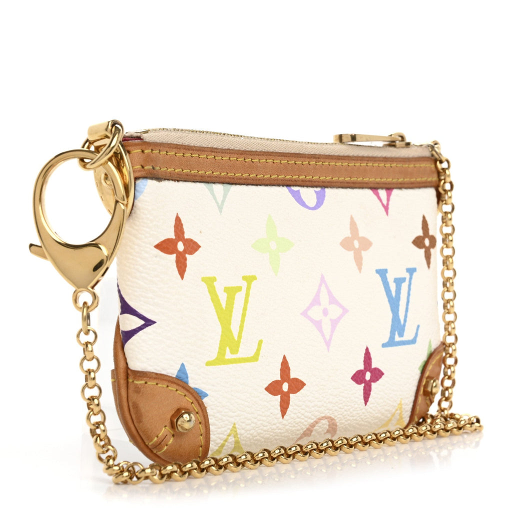 Monogram Multicolor Pochette Milla MM White