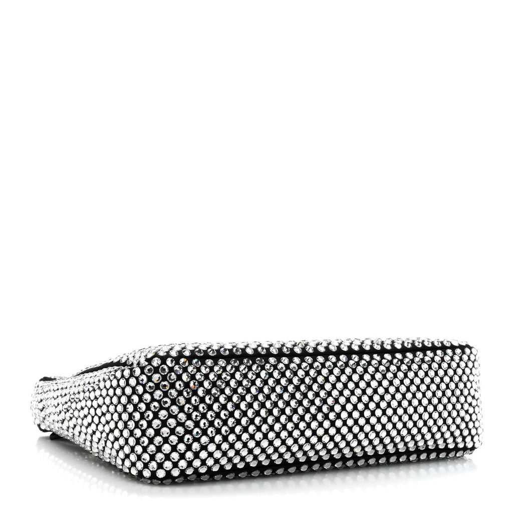 Satin Crystal Mini Re-Edition 2000 Bag Cristal