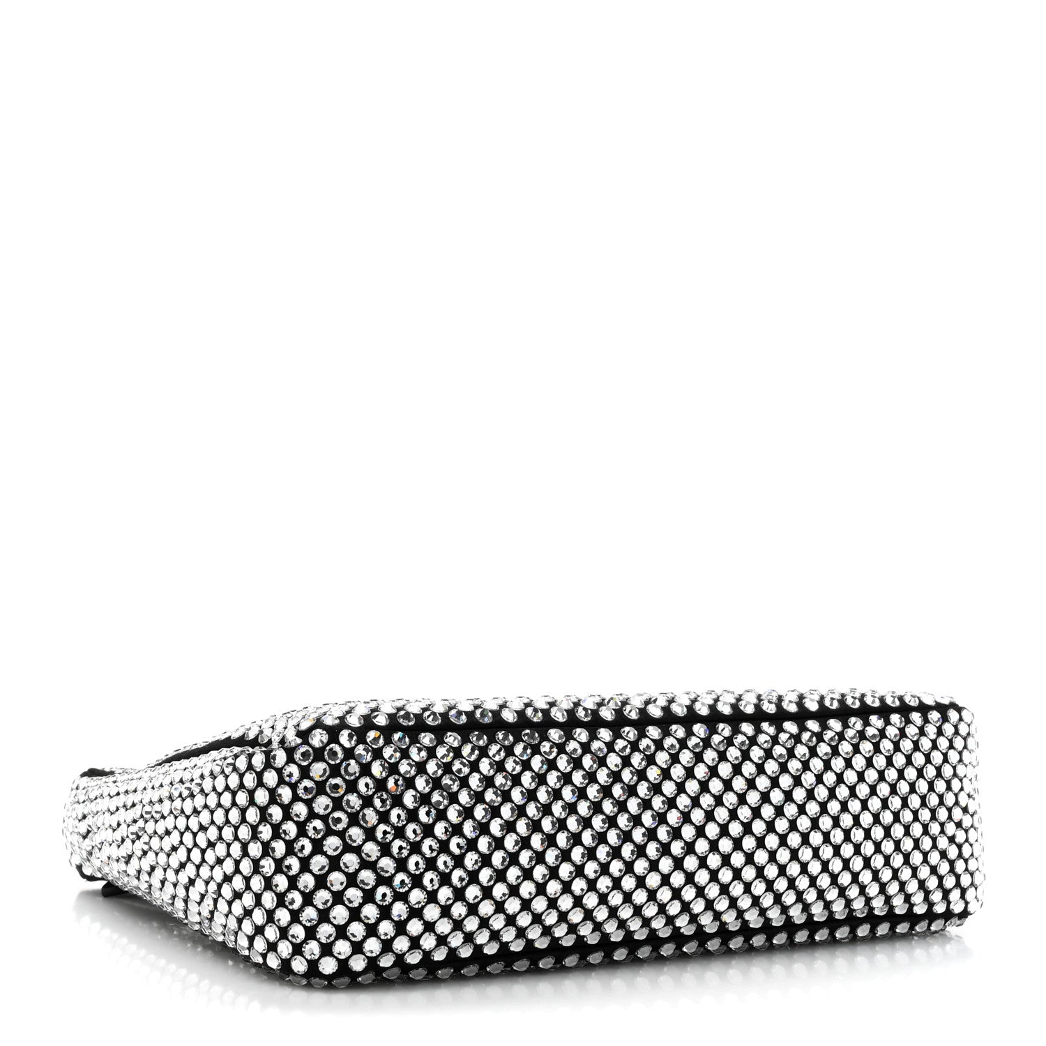 Satin Crystal Mini Re-Edition 2000 Bag Cristal