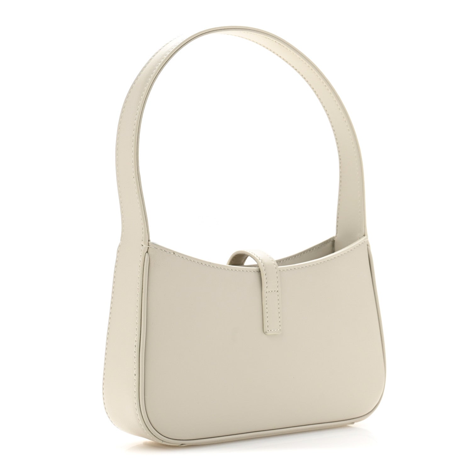 Smooth Calfskin Le 5 A 7 Mini Hobo Blanc Vintage