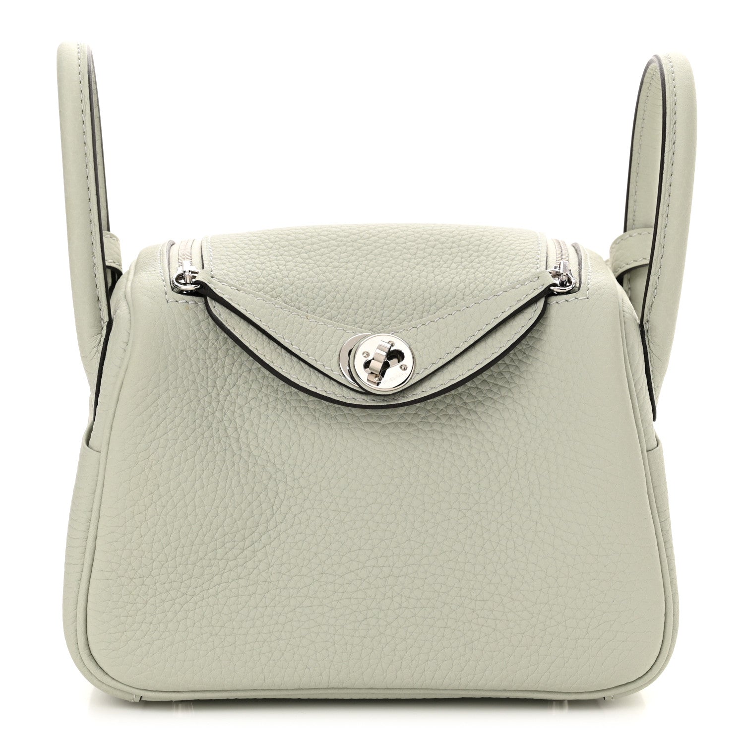 Taurillon Clemence Mini Lindy 20 Gris Neve