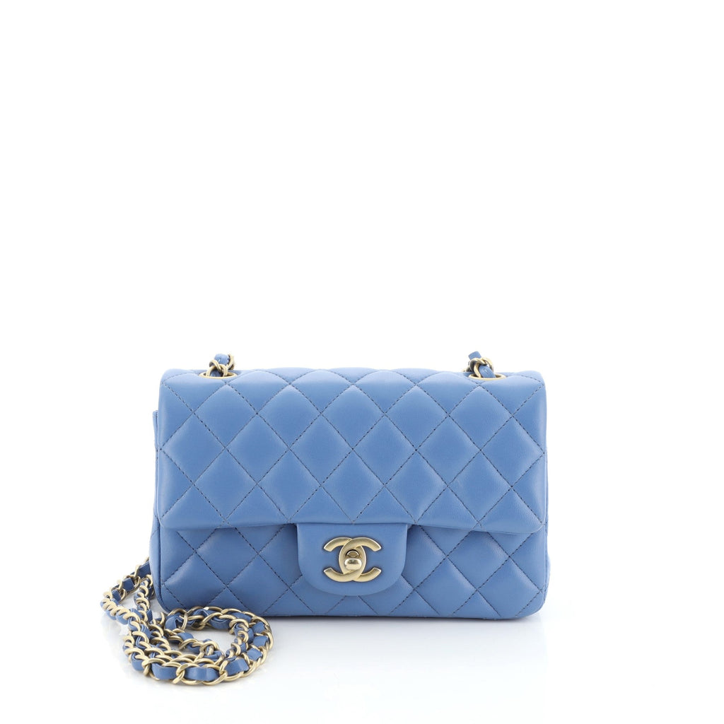 Classic Single Flap Bag Quilted Lambskin Mini