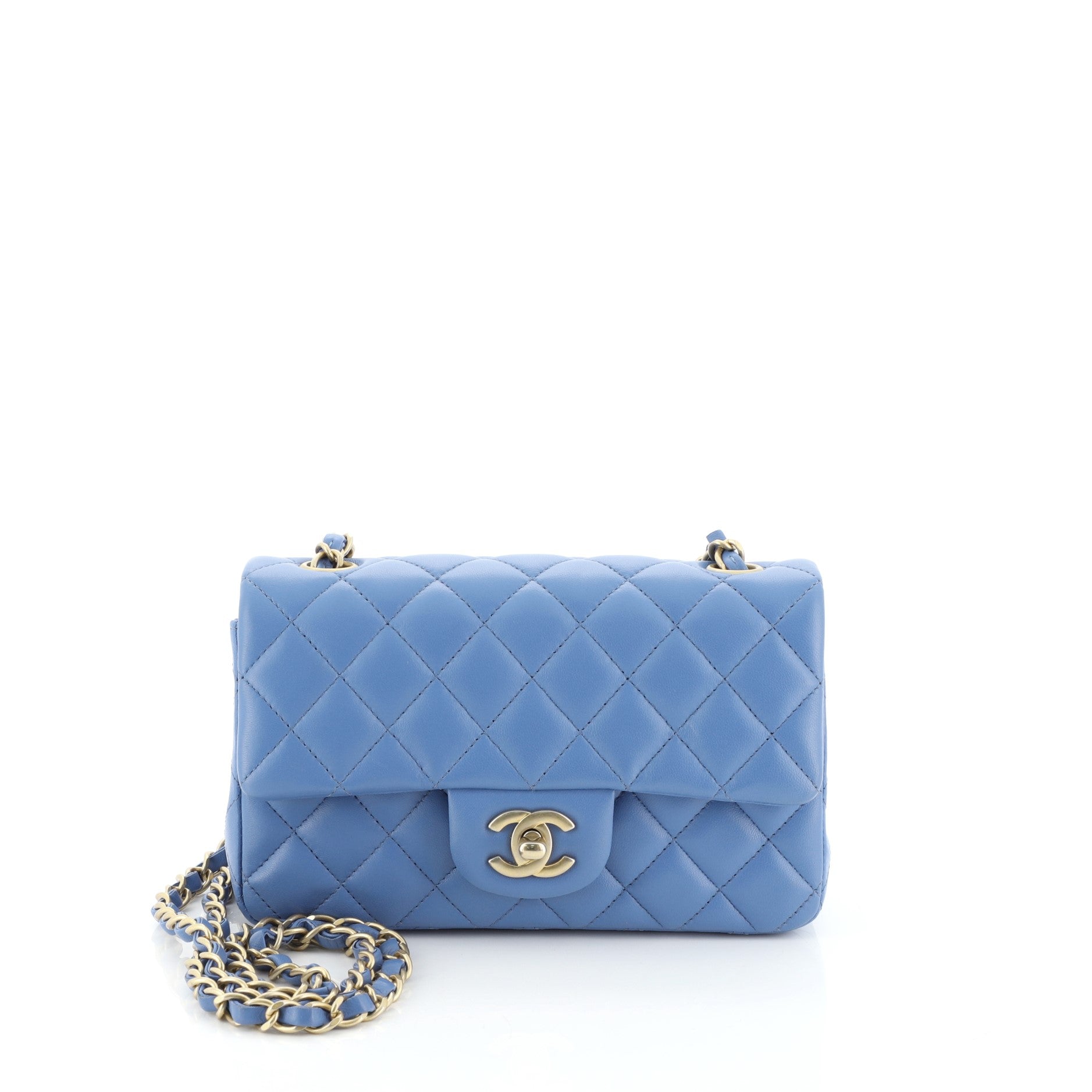 Classic Single Flap Bag Quilted Lambskin Mini