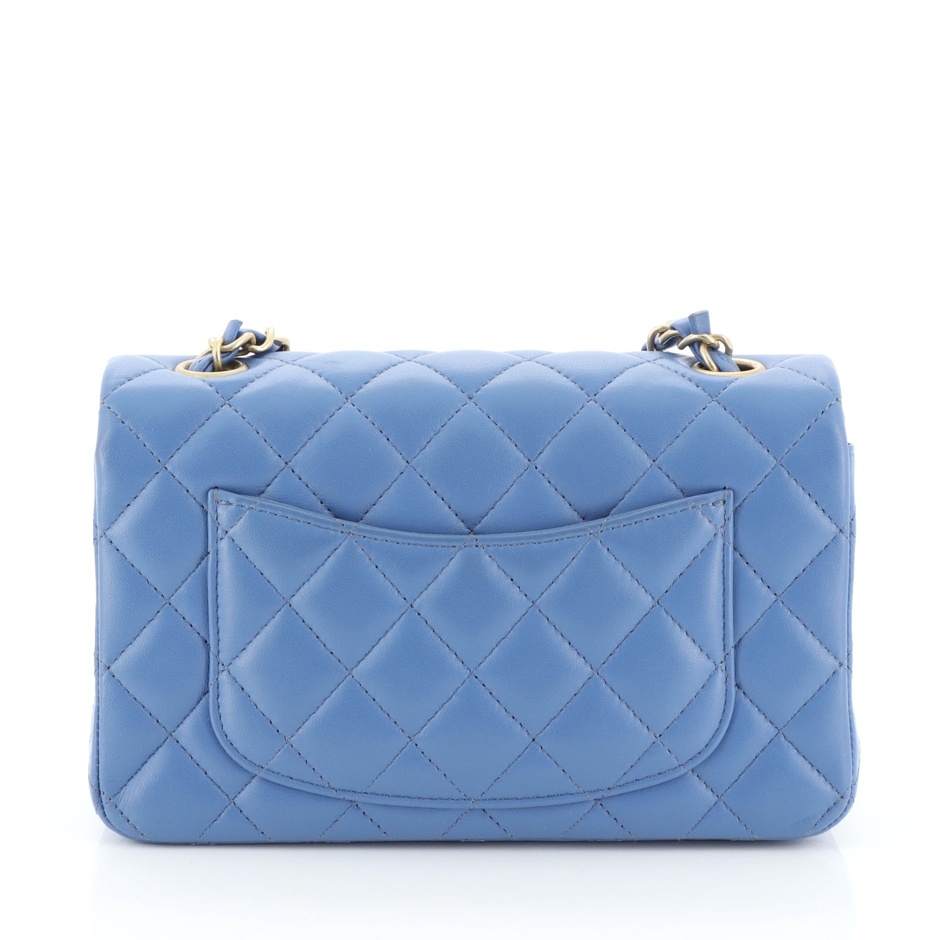 Classic Single Flap Bag Quilted Lambskin Mini