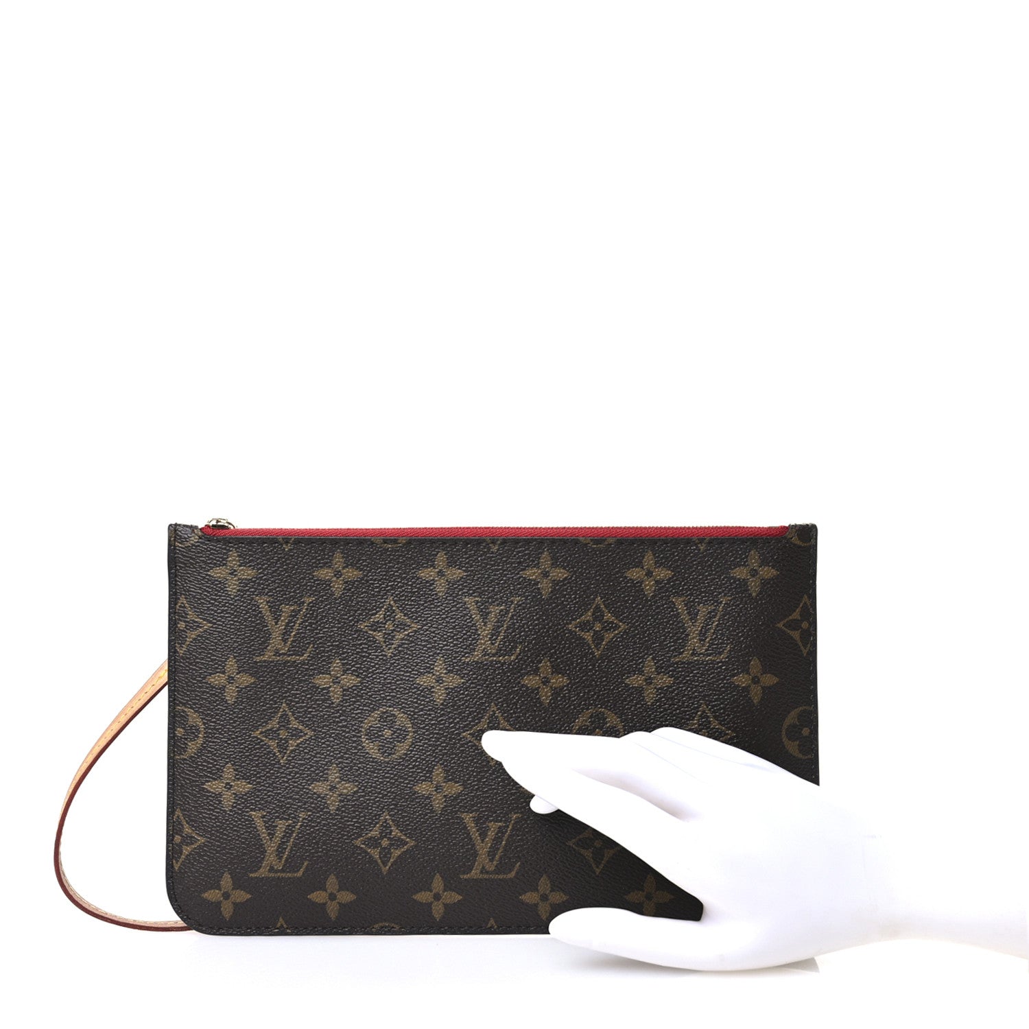 Monogram Neverfull MM GM Pochette Cherry