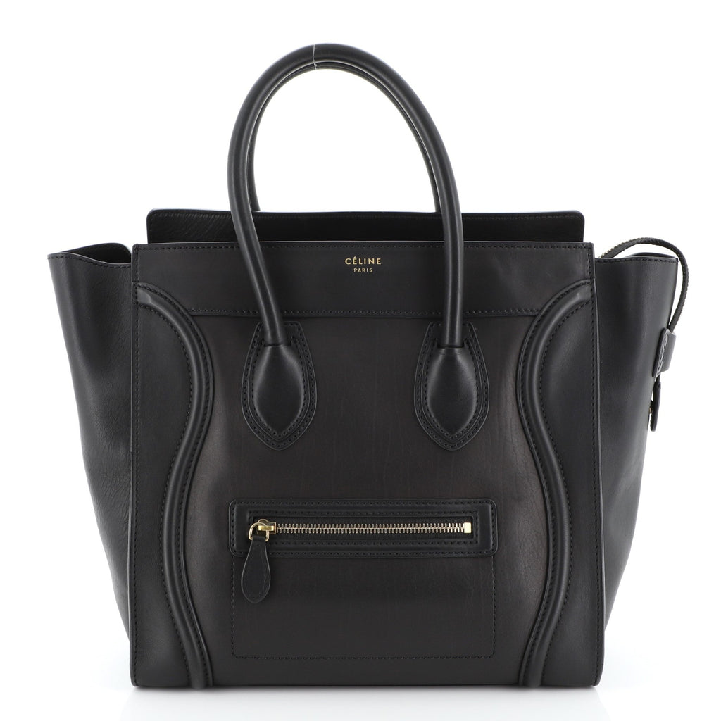 Luggage Handbag Smooth Leather Mini