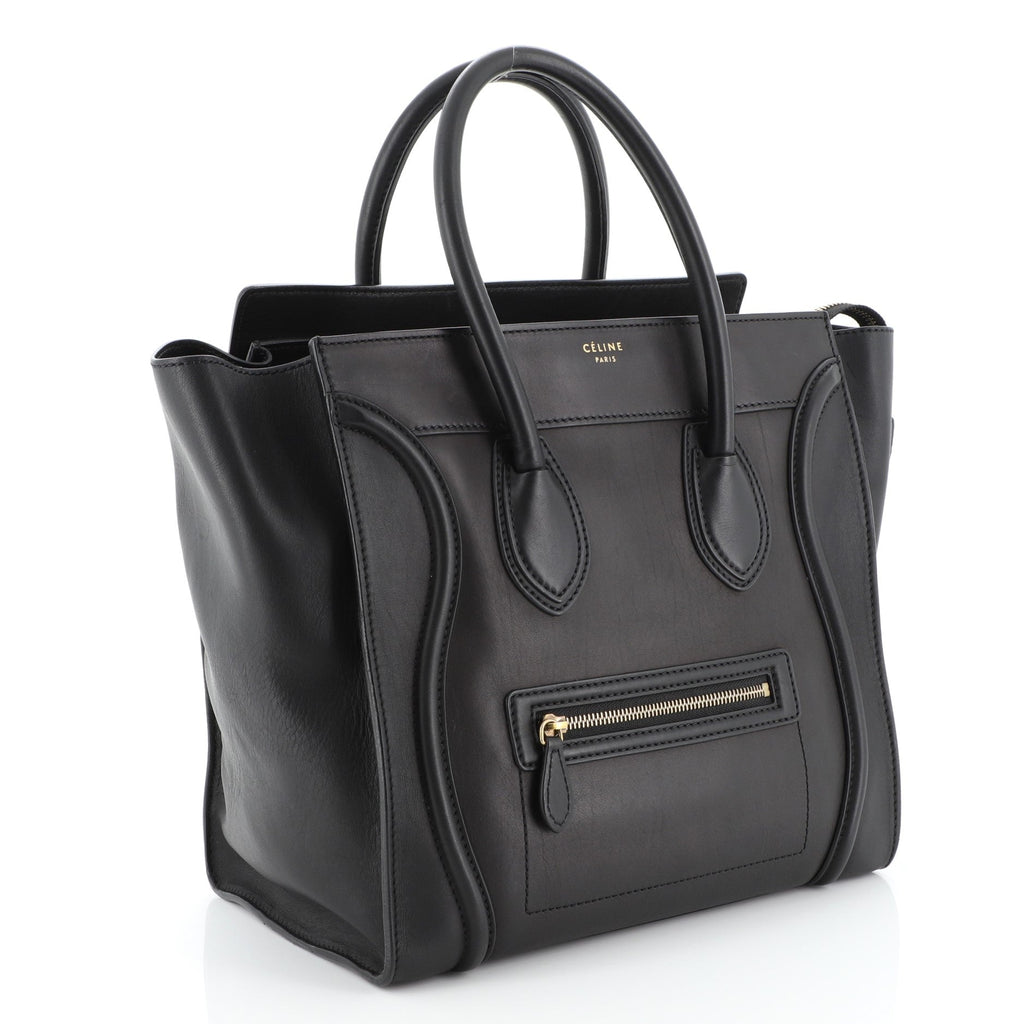 Luggage Handbag Smooth Leather Mini