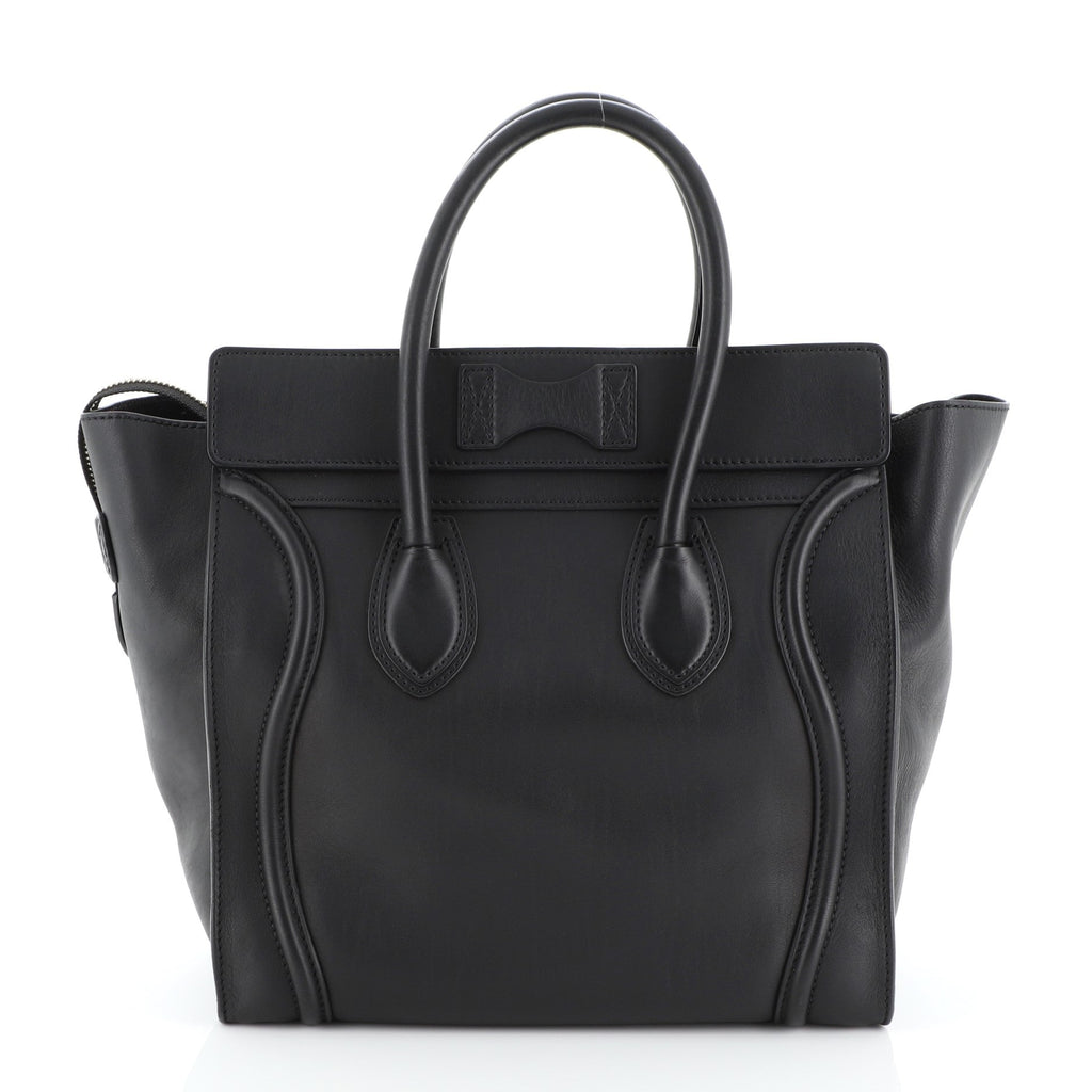 Luggage Handbag Smooth Leather Mini