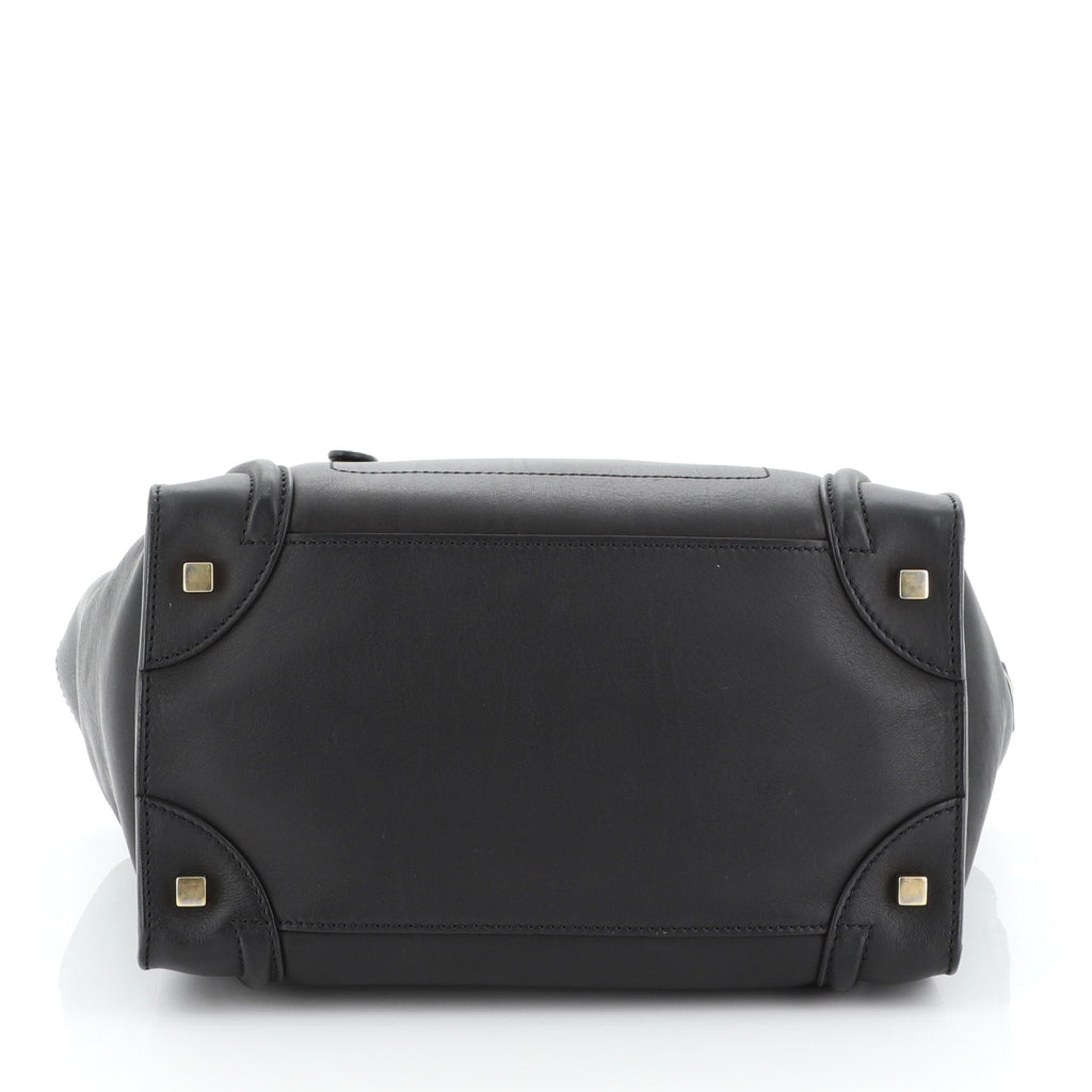 Luggage Handbag Smooth Leather Mini