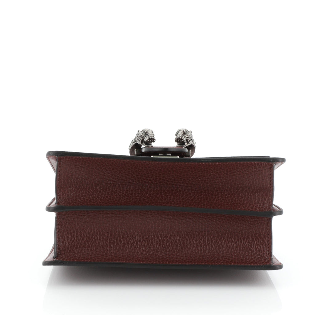 Dionysus Bamboo Top Handle Bag Leather Mini