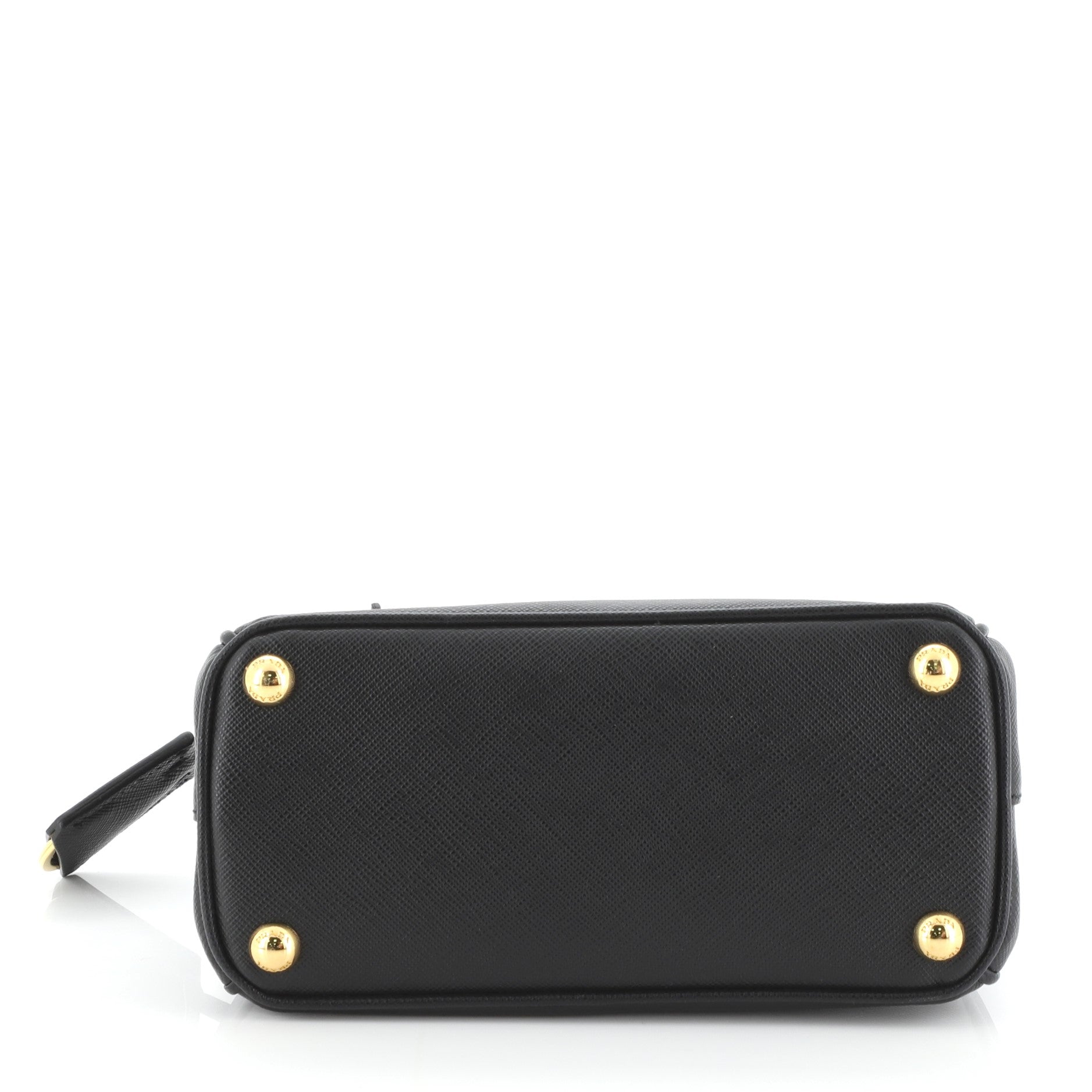 Galleria Double Zip Tote Saffiano Leather Mini