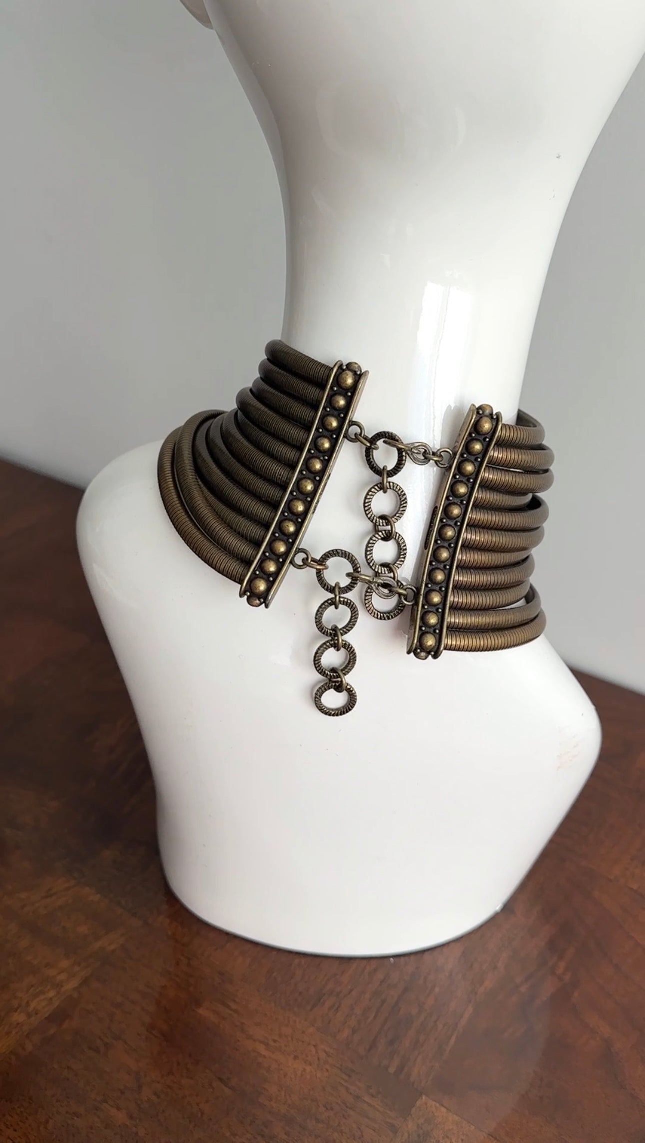 Christian Dior John Galliano Vintage 1997 Masai Choker Necklace