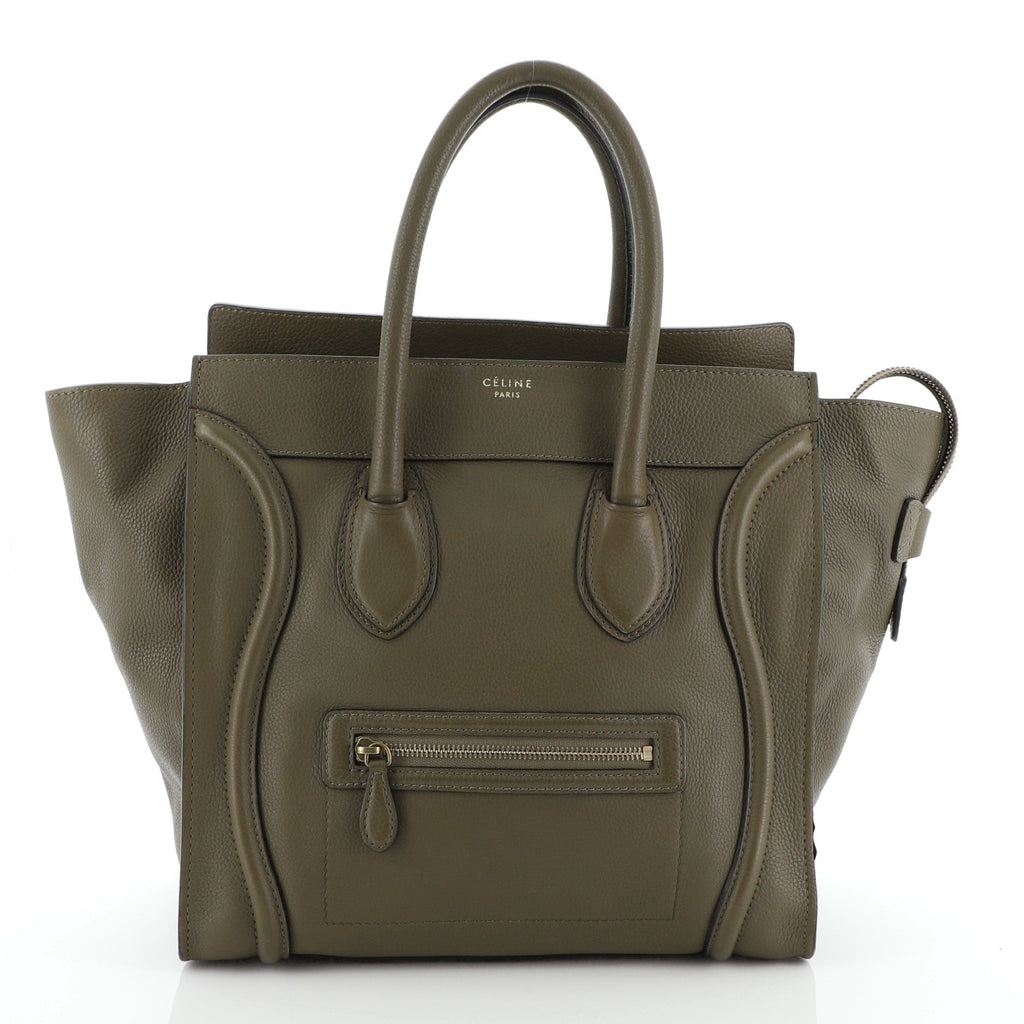 Luggage Bag Grainy Leather Mini