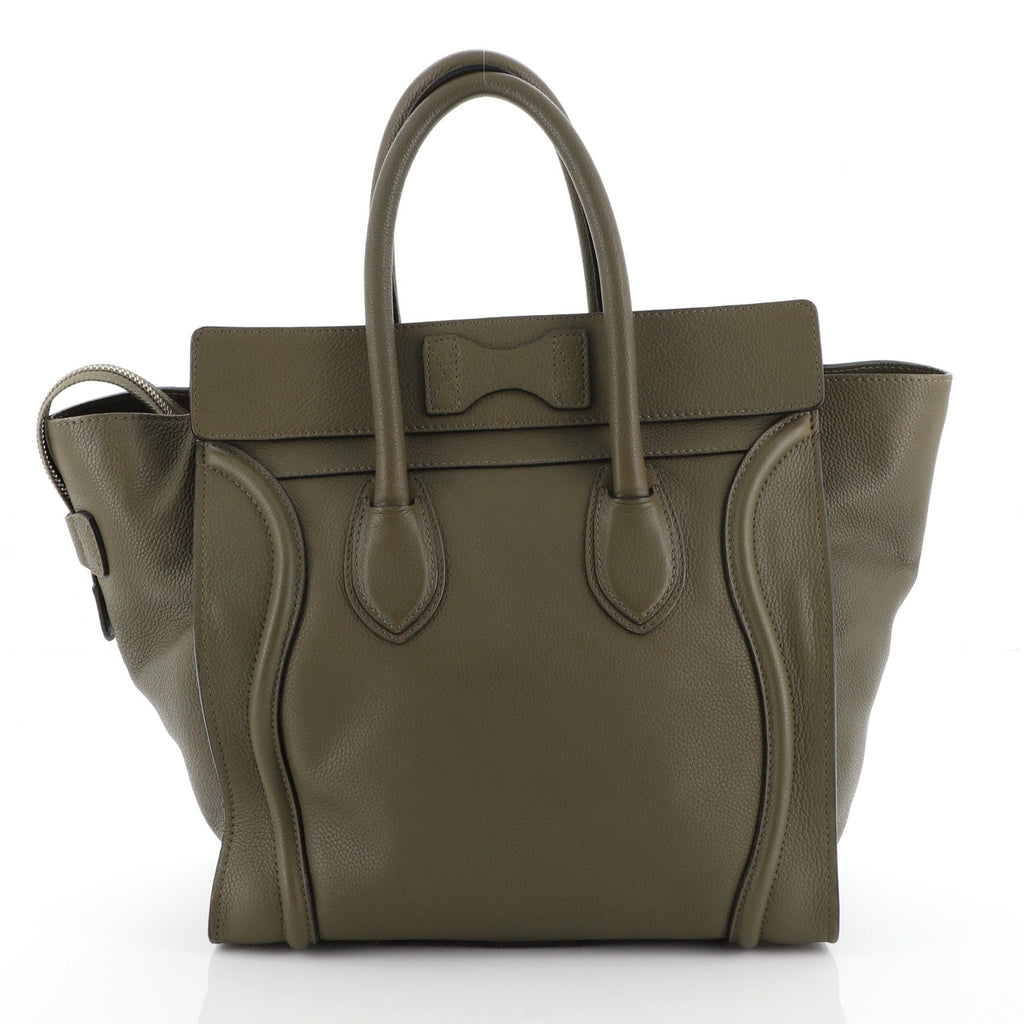 Luggage Bag Grainy Leather Mini