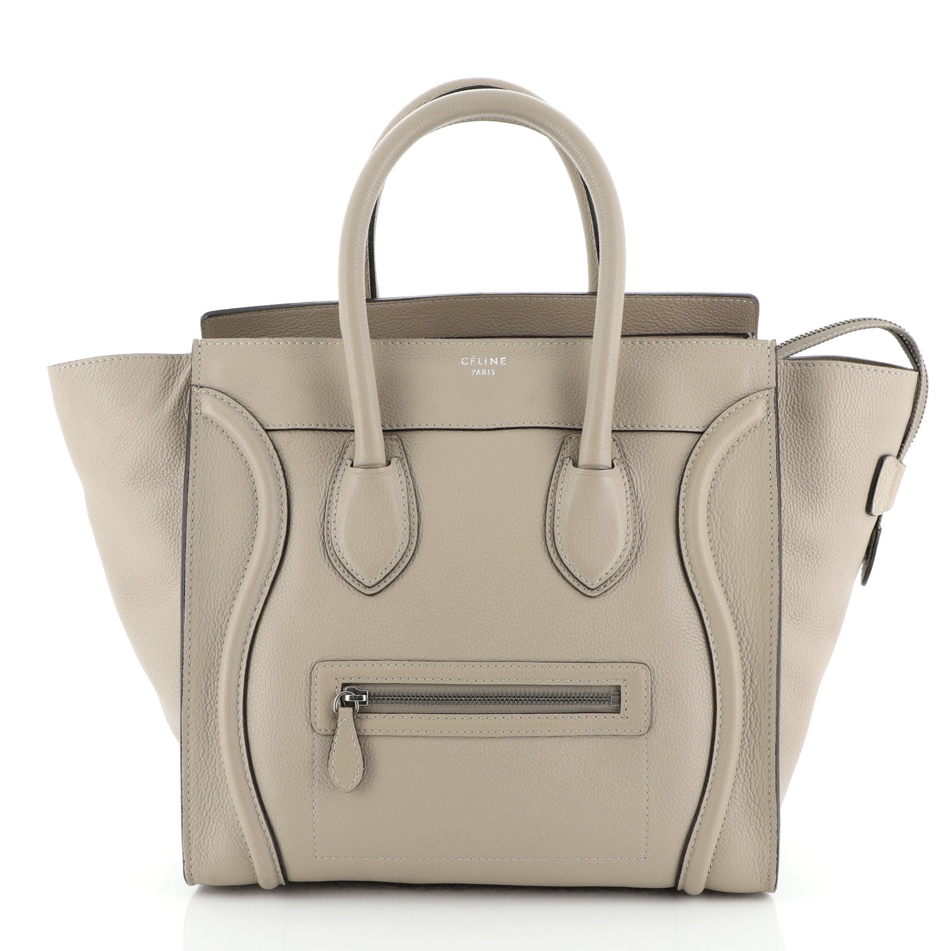 Luggage Bag Grainy Leather Mini