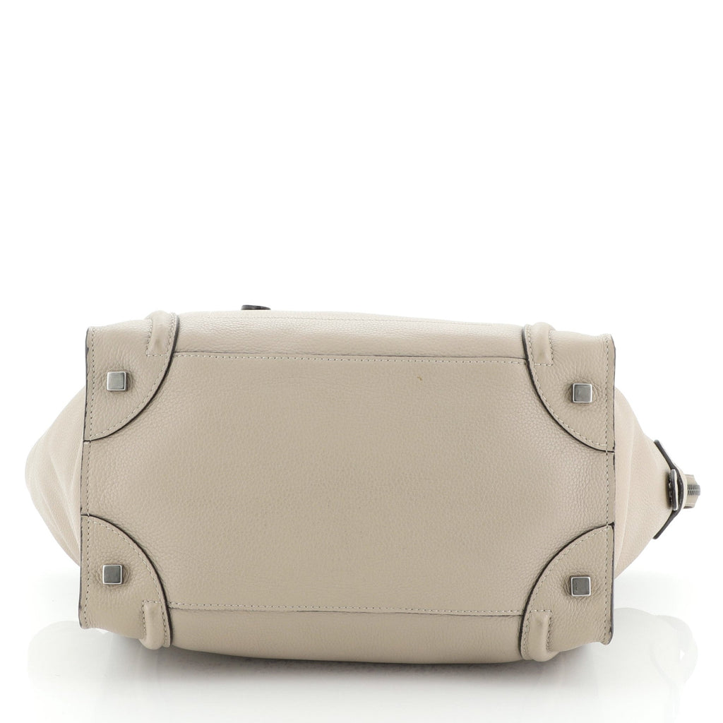 Luggage Bag Grainy Leather Mini