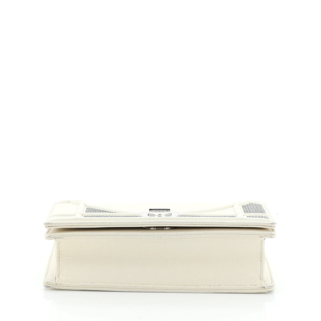 Diorama Flap Bag Sequin Embellished Lambskin Mini