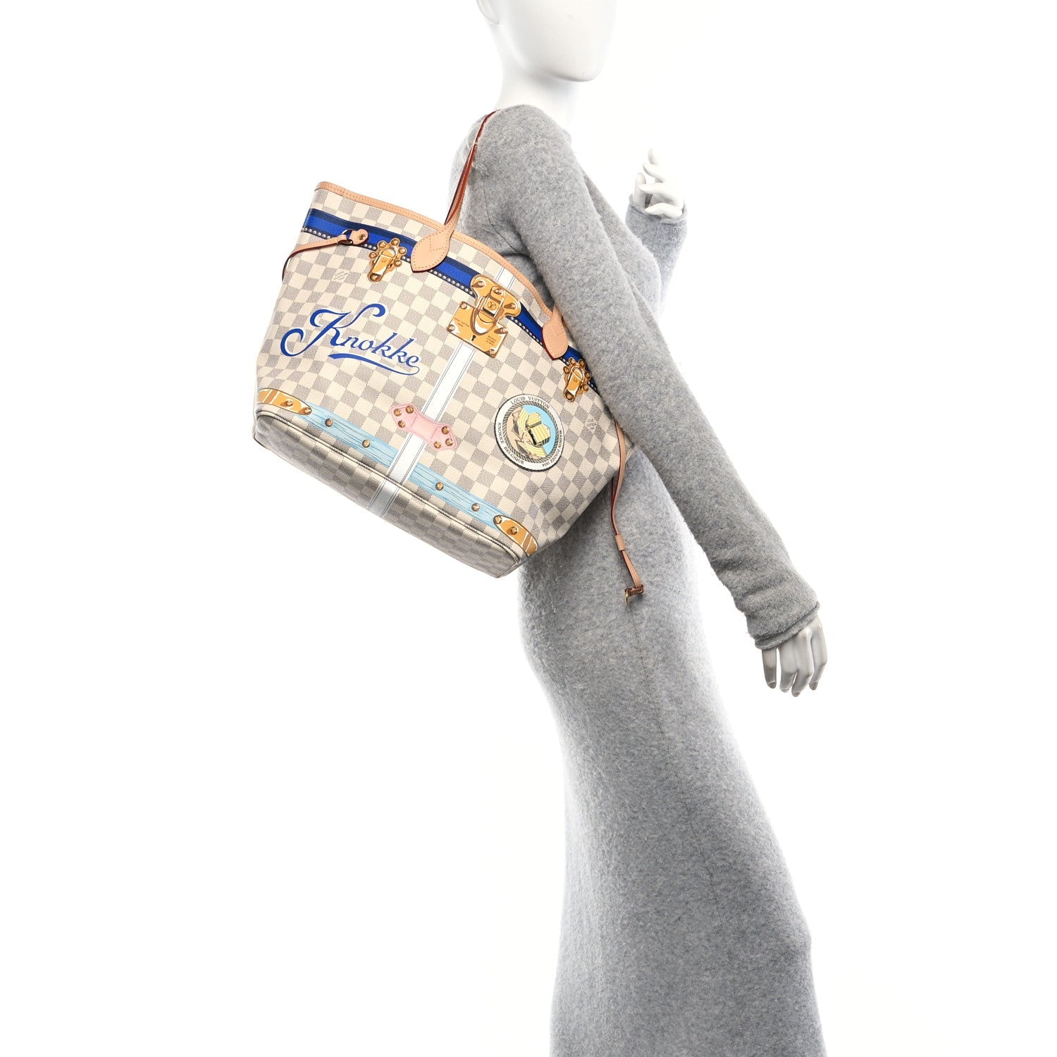 Damier Azur Summer Trunks Knokke Neo Neverfull MM