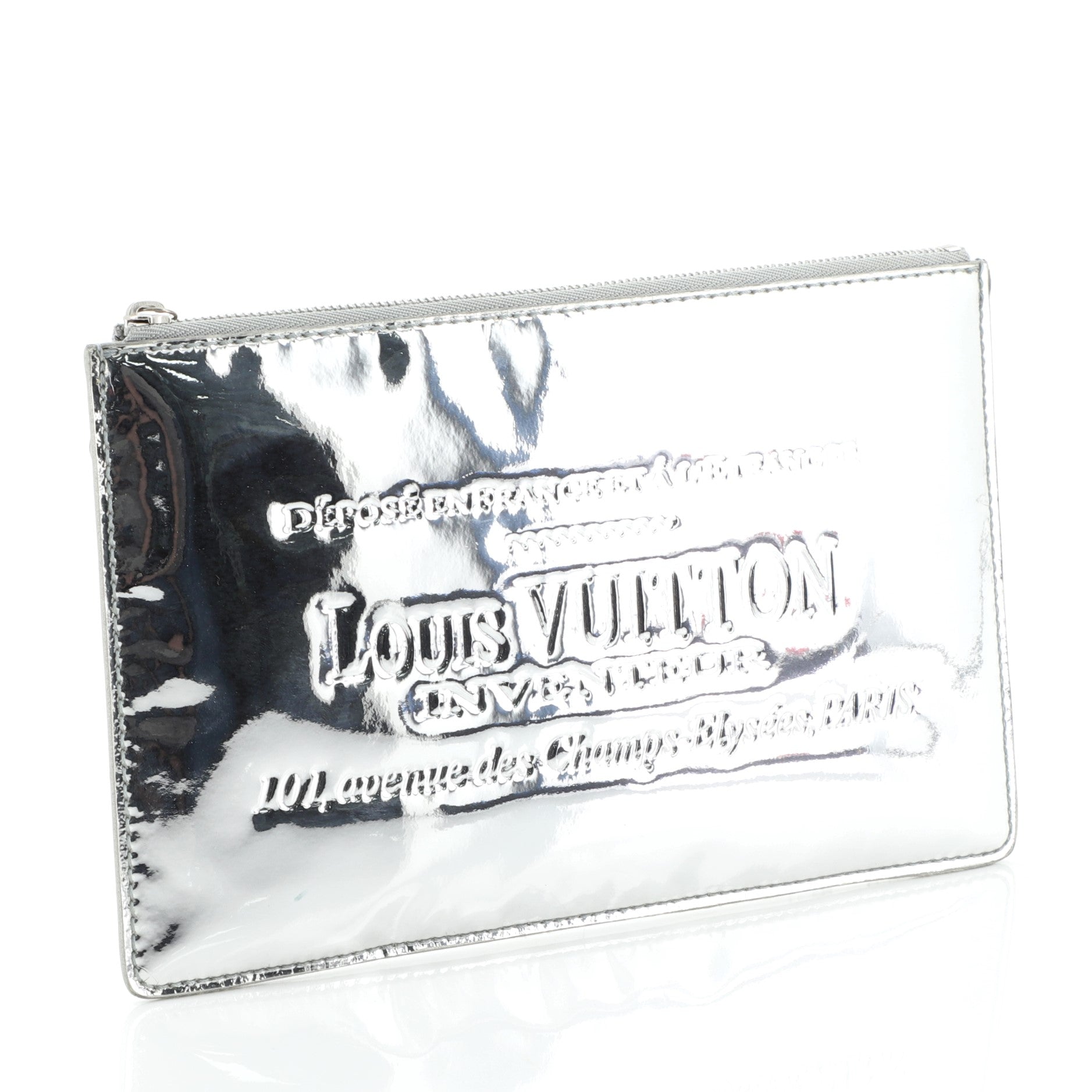 Pochette Clutch Miroir PVC