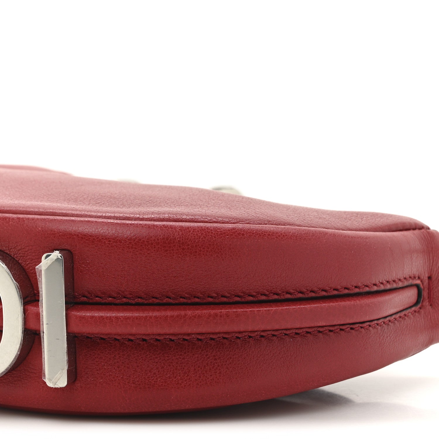 Vitello Grace New Matte Nano Fendigraphy Hobo Charm Scarlet