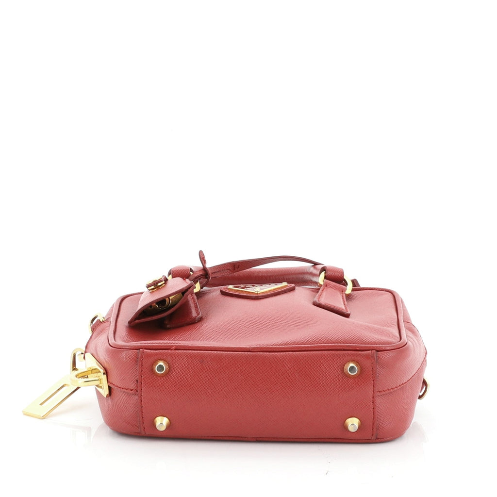 Bauletto Bag Saffiano Leather Mini