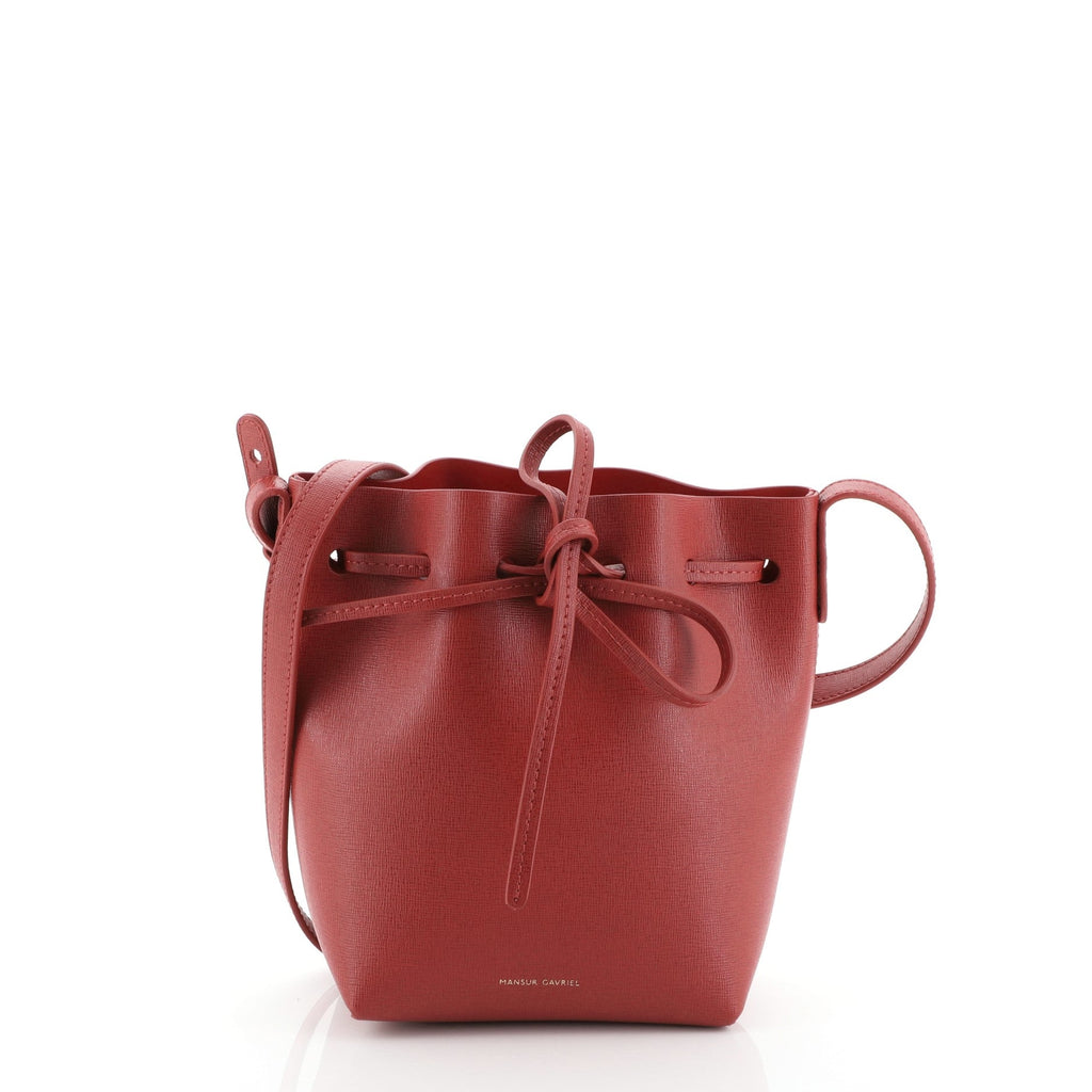 Bucket Bag Leather Mini Mini