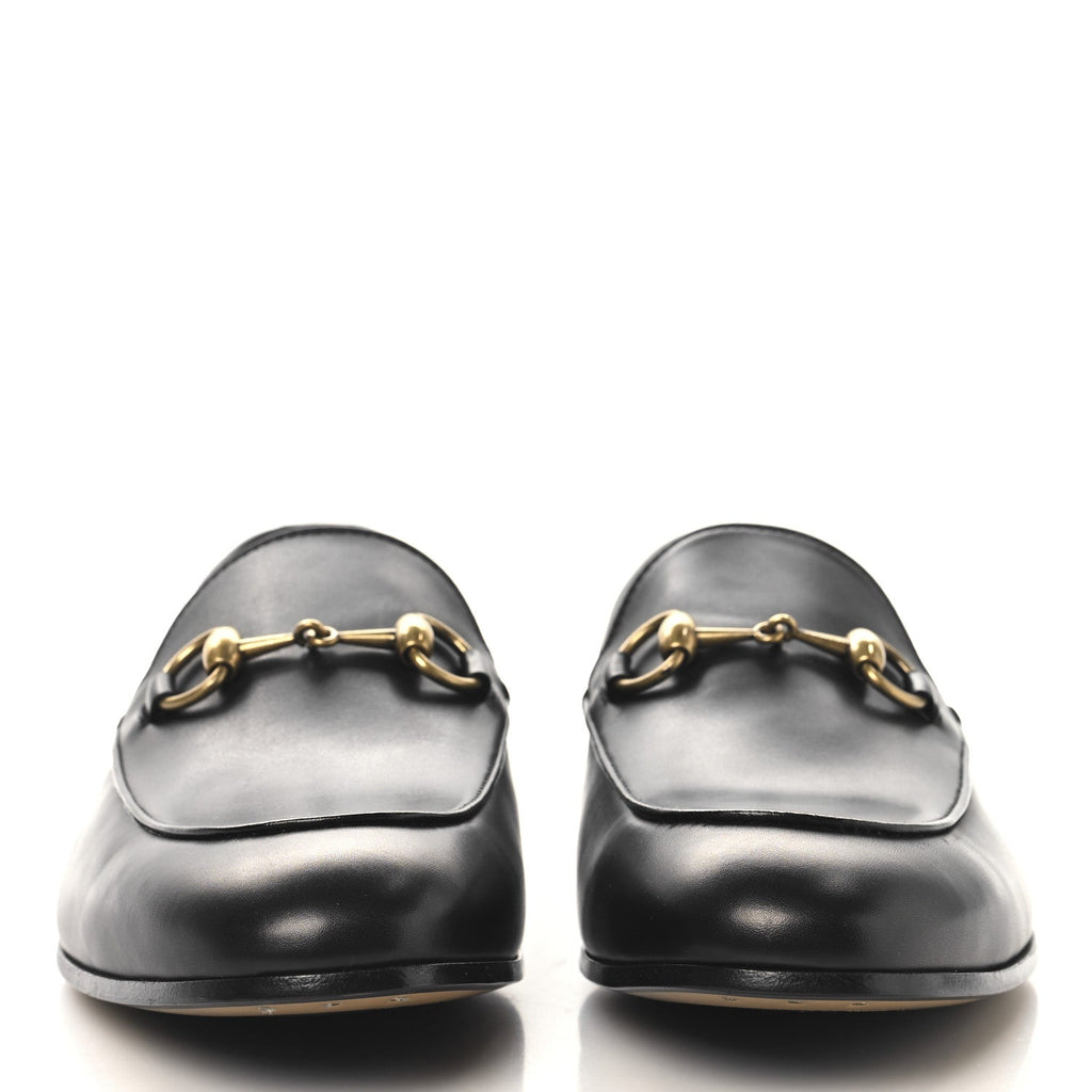 Calfskin Horsebit Mens Jordaan Loafers 7 Black