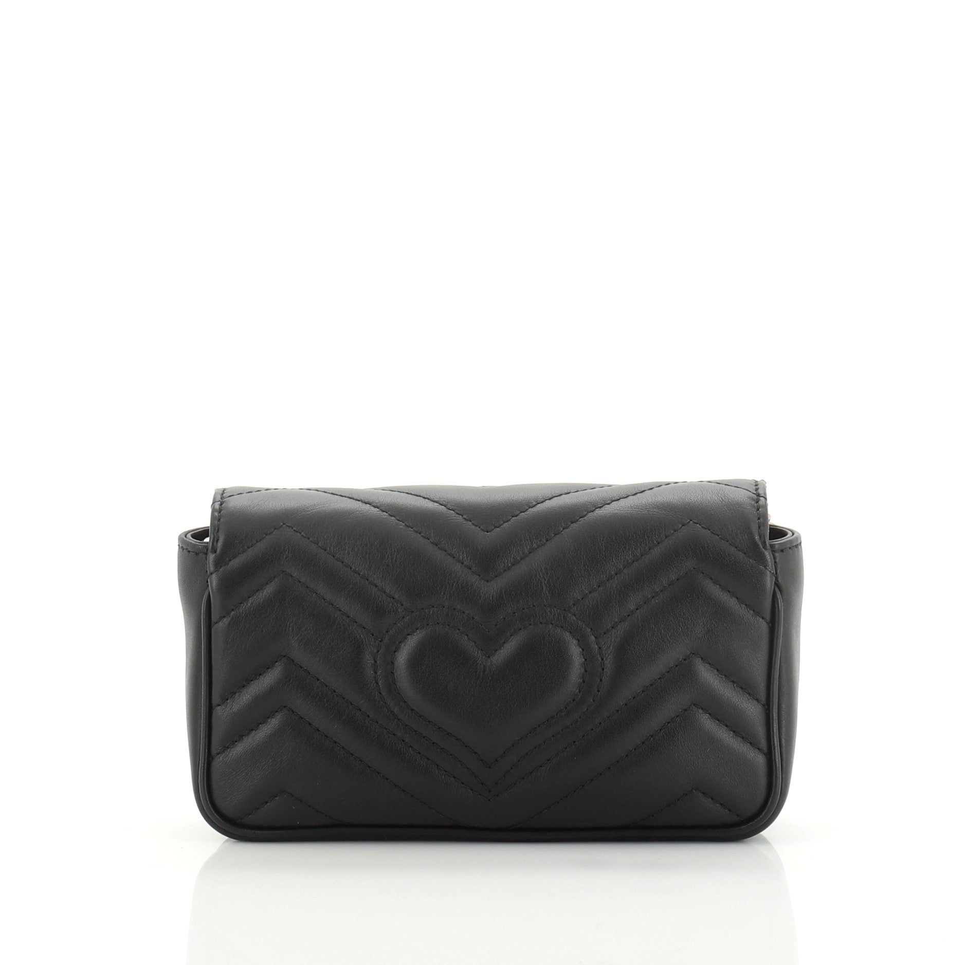 GG Marmont Flap Bag Matelasse Leather Super Mini