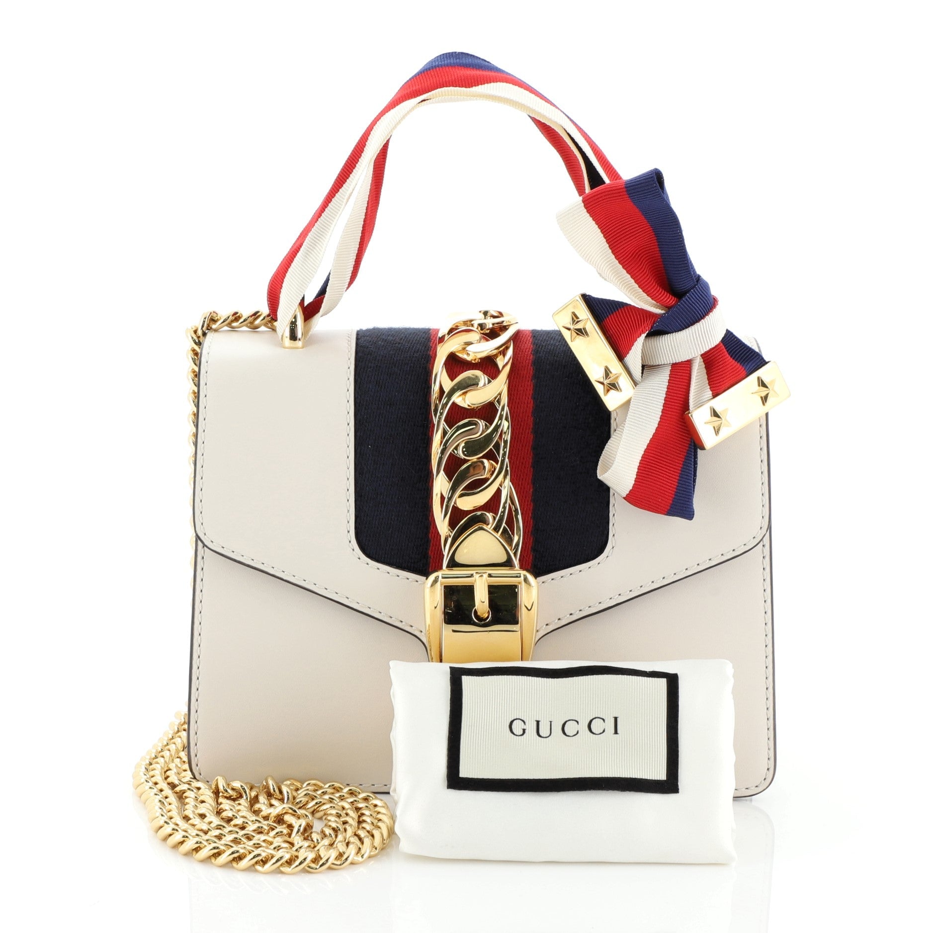 Sylvie Chain Shoulder Bag Leather Mini