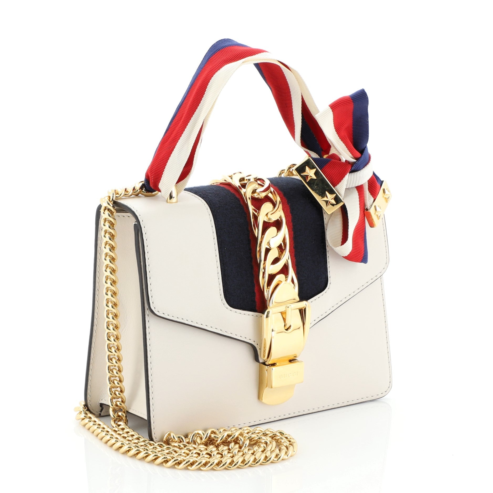 Sylvie Chain Shoulder Bag Leather Mini