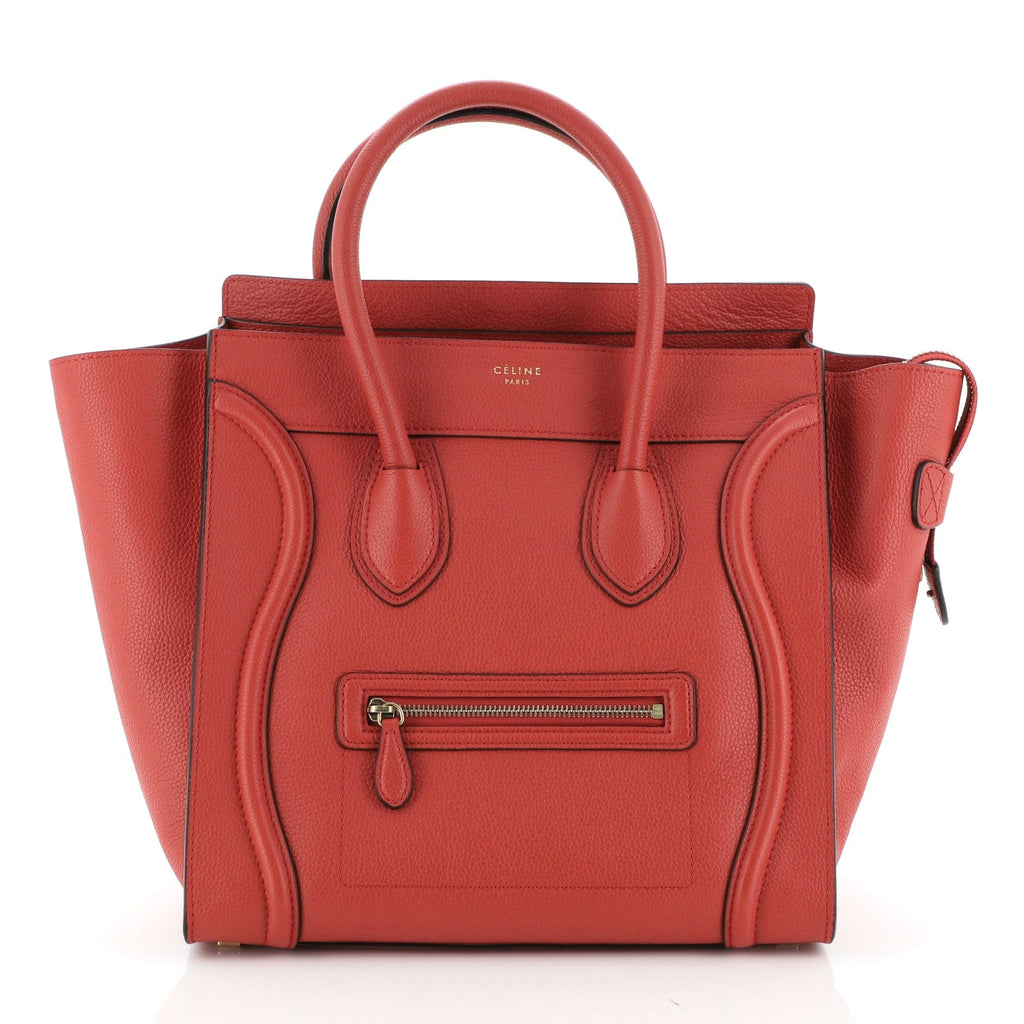 Luggage Bag Grainy Leather Mini