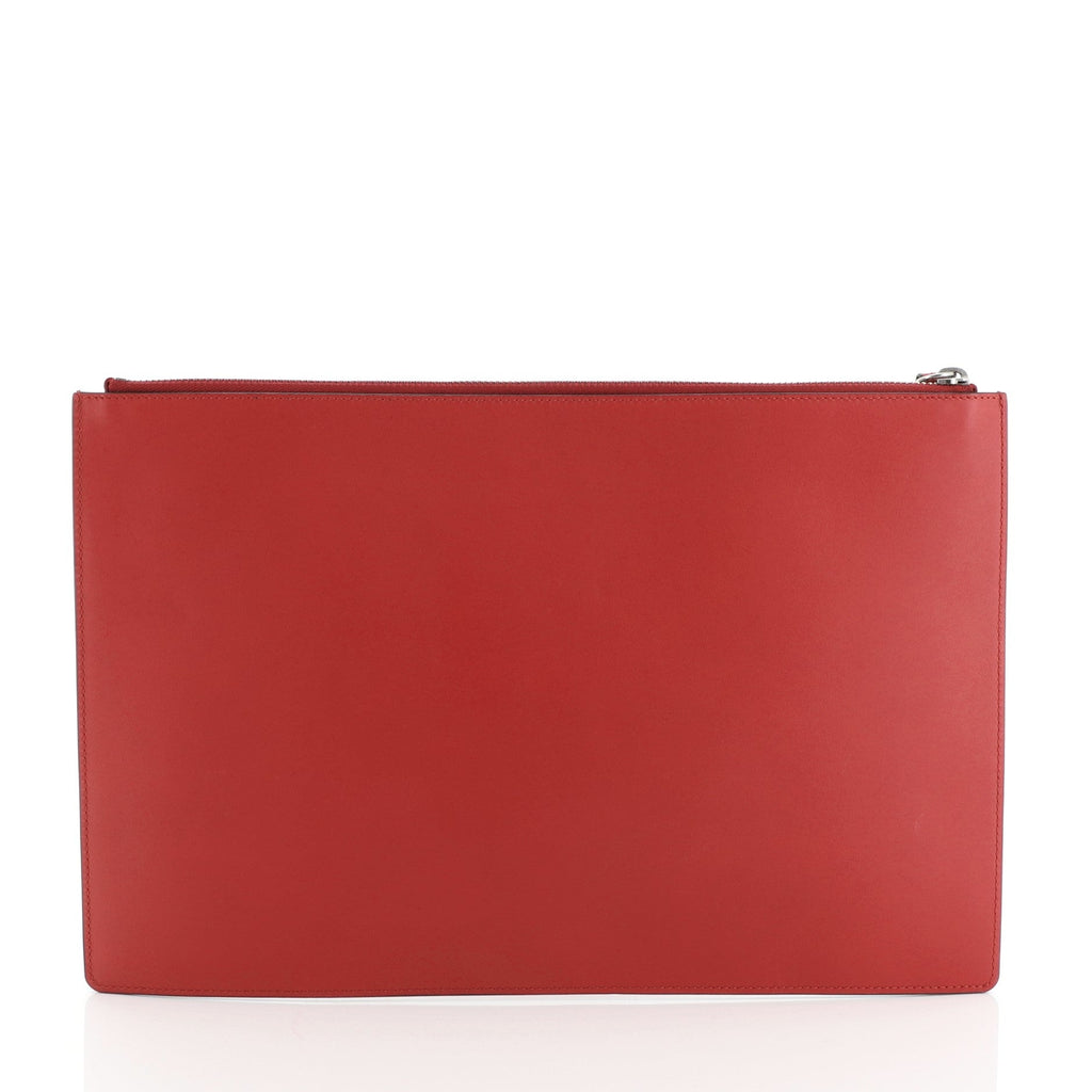 XL Zip Clutch Leather