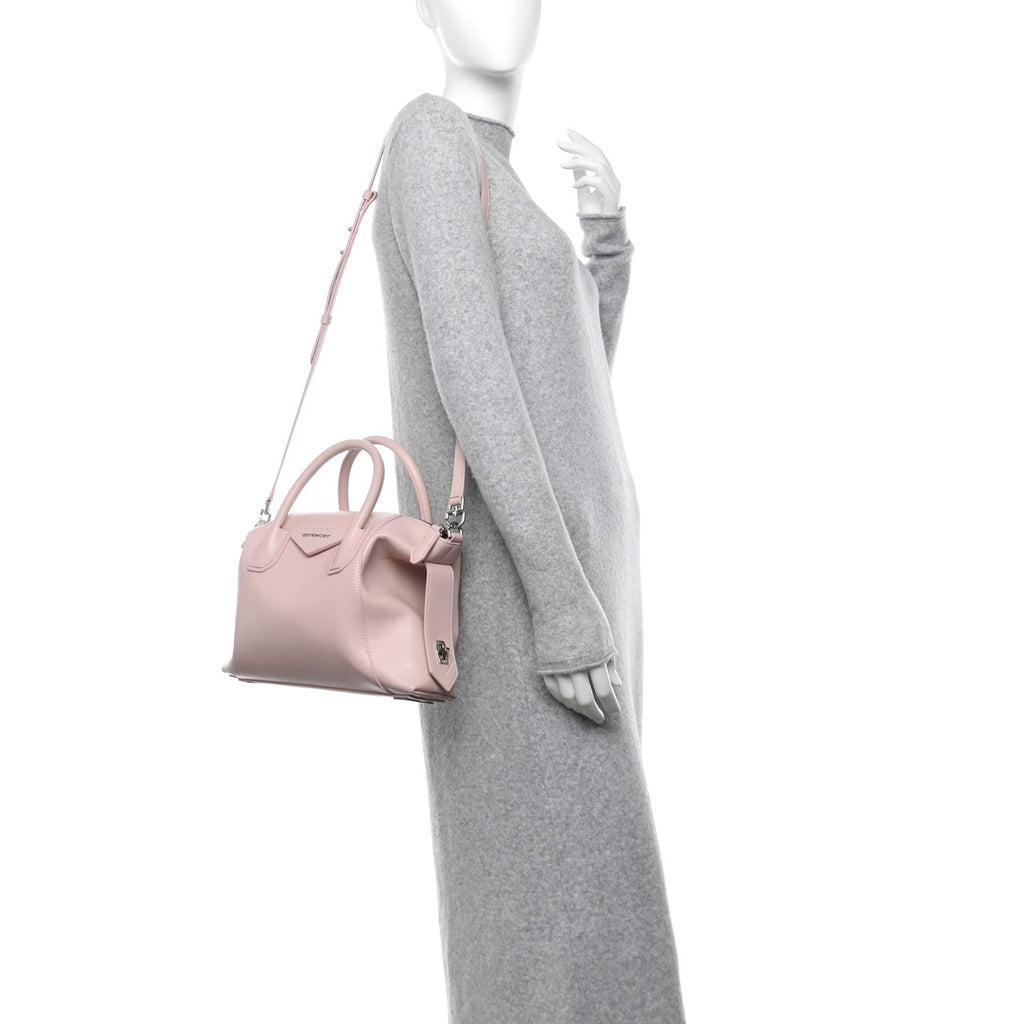 Soft Calfskin Small Antigona Blush Pink
