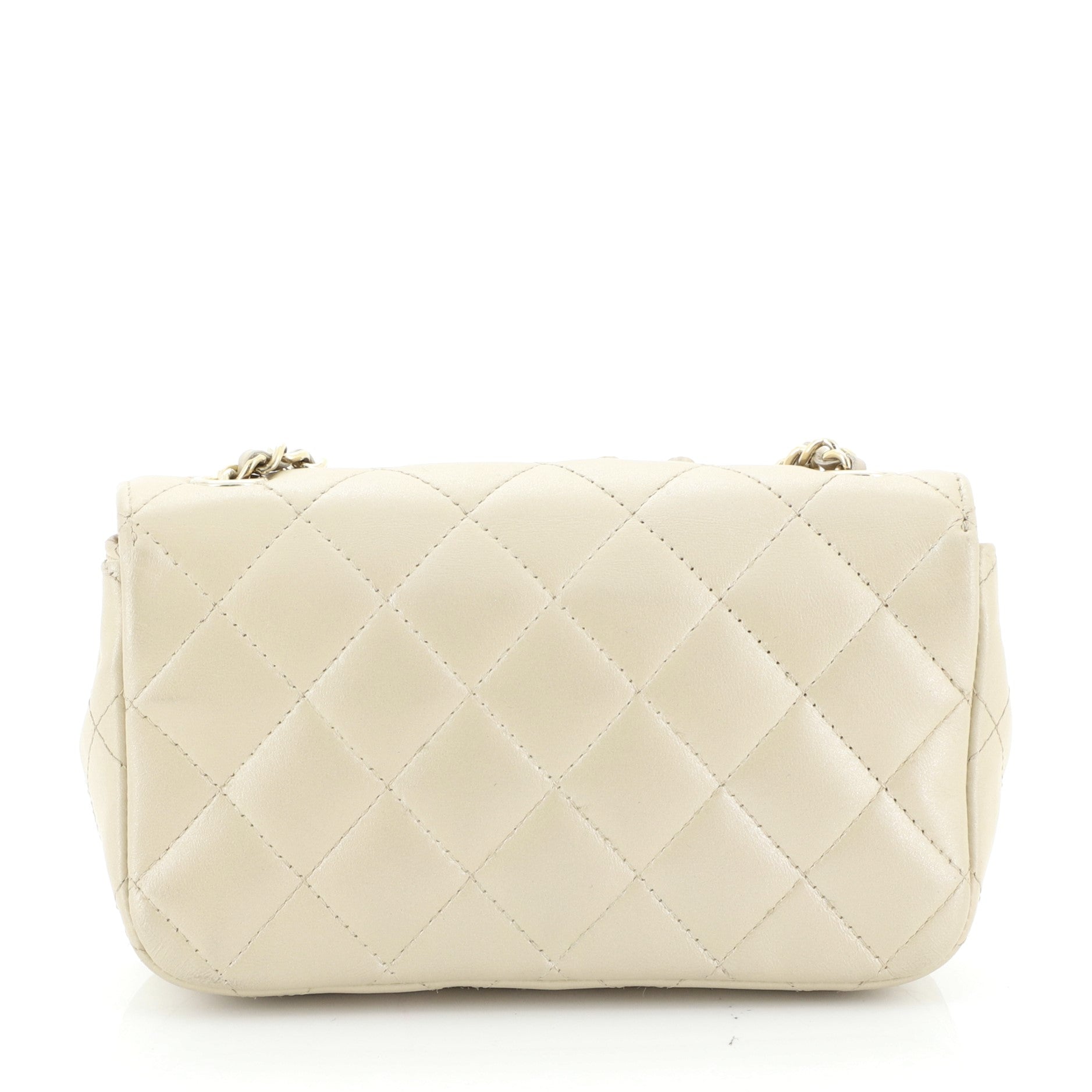 Emoticon Classic Single Flap Bag Quilted Lambskin Extra Mini