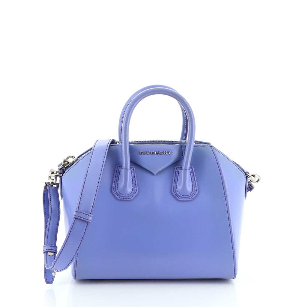 Antigona Bag Glazed Leather Mini