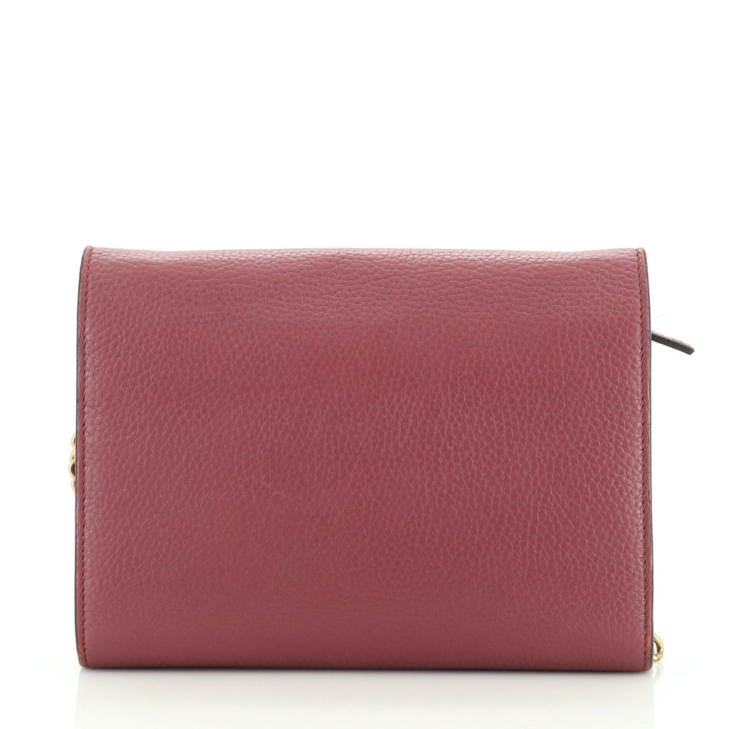 GG Marmont Chain Wallet Leather Mini