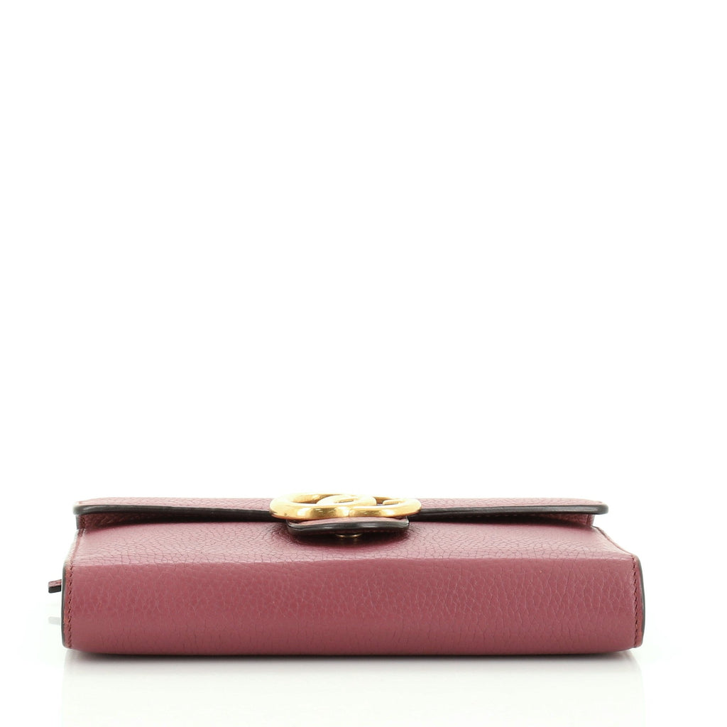 GG Marmont Chain Wallet Leather Mini