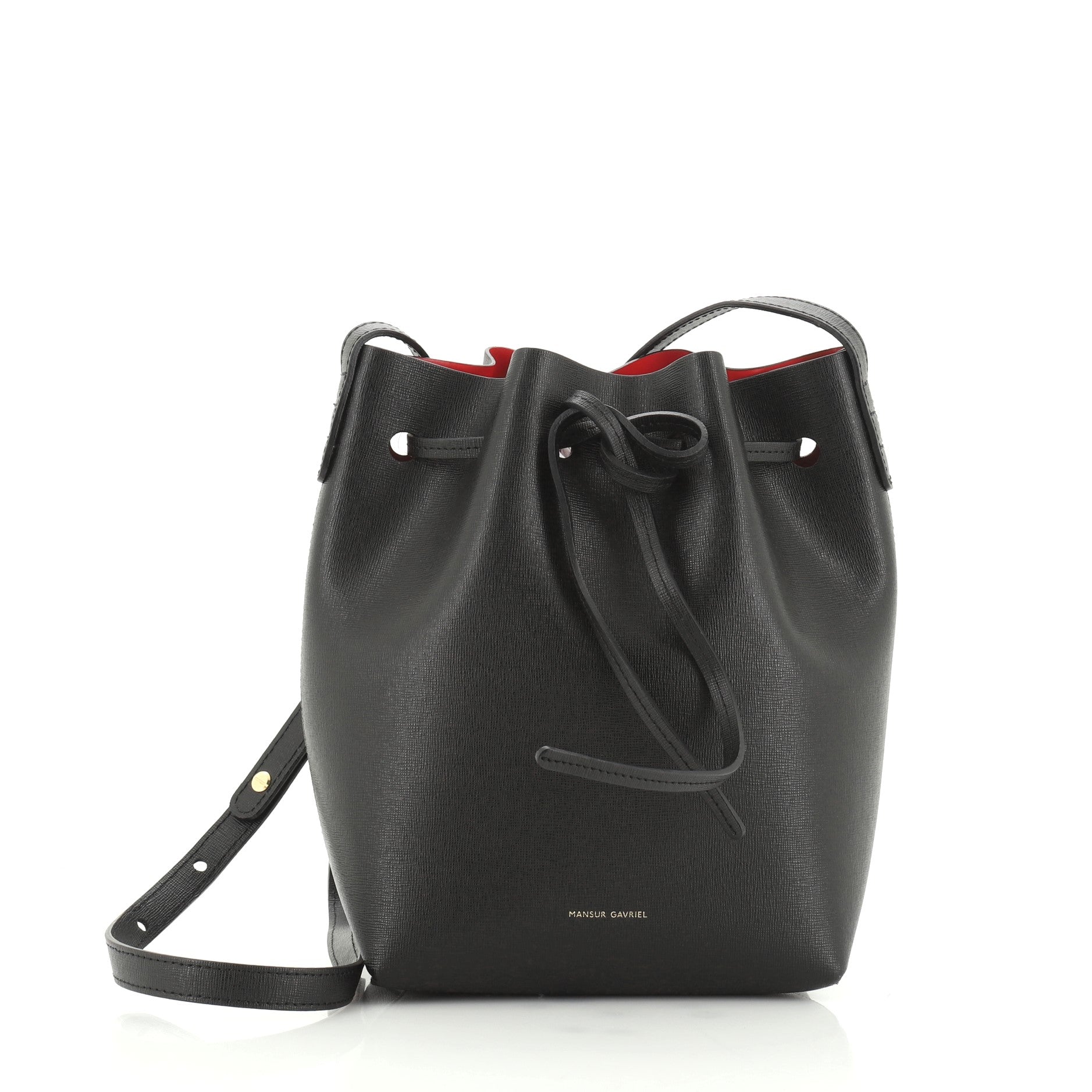 Bucket Bag Leather Mini