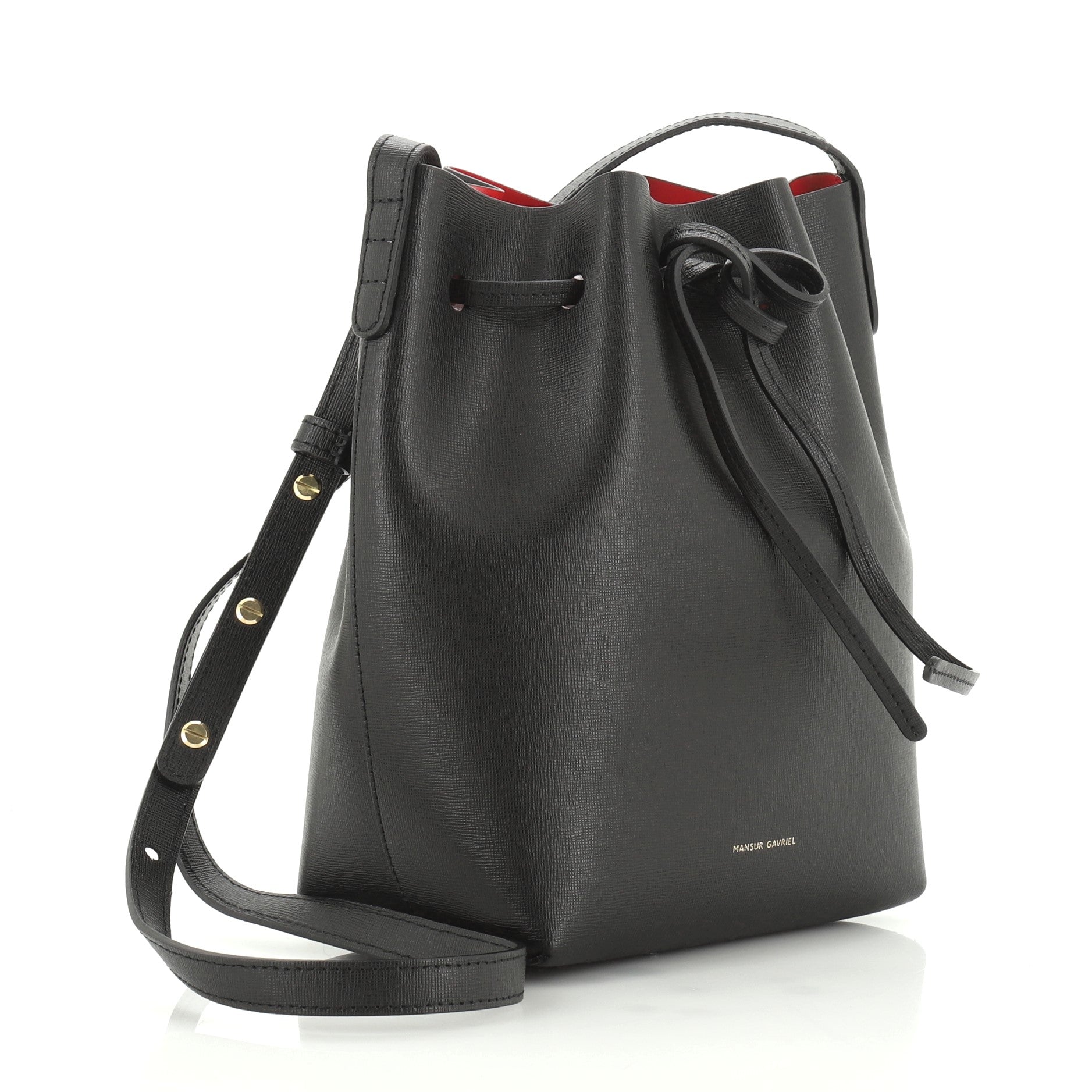 Bucket Bag Leather Mini