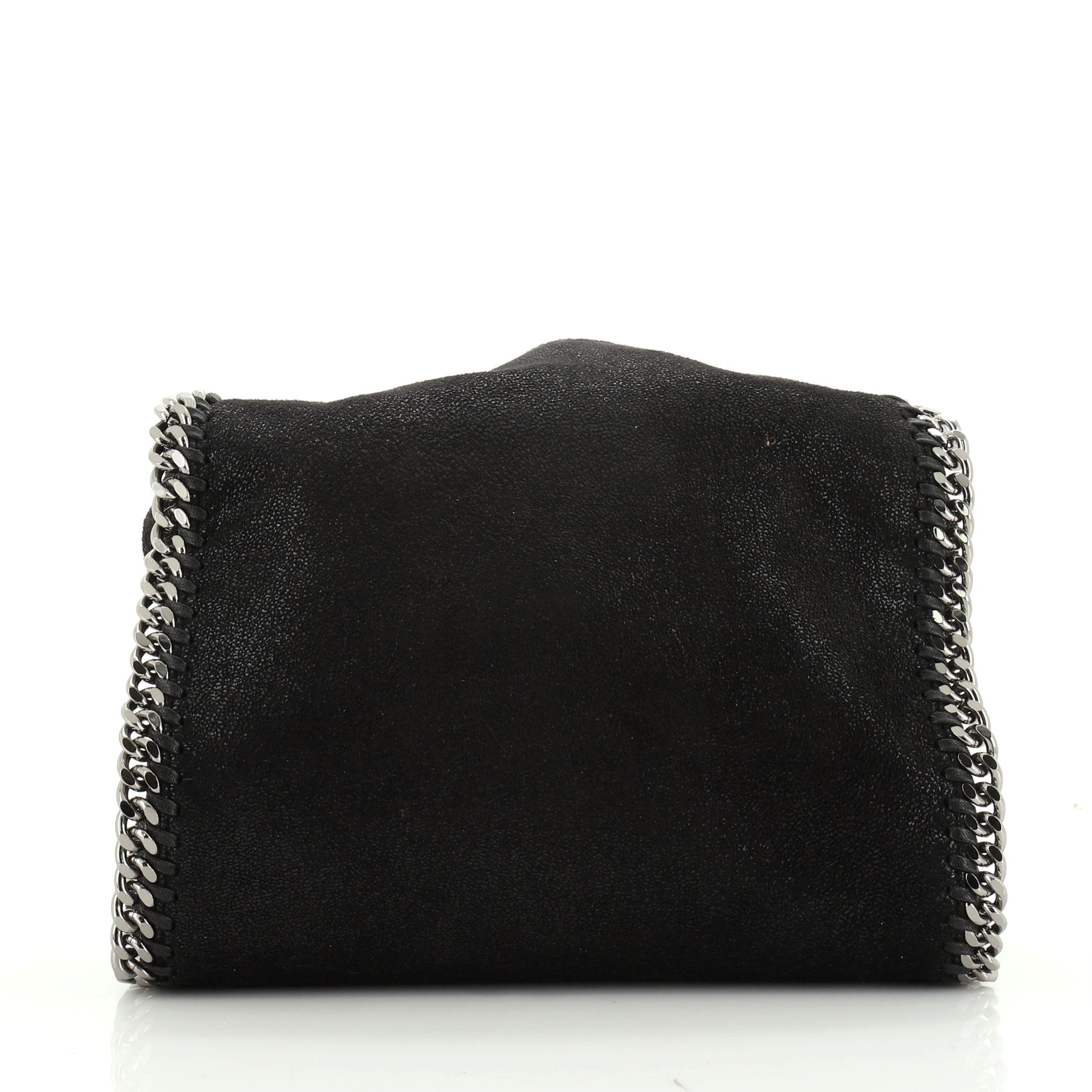 Falabella Fold Over Crossbody Bag Studded Shaggy Deer Mini