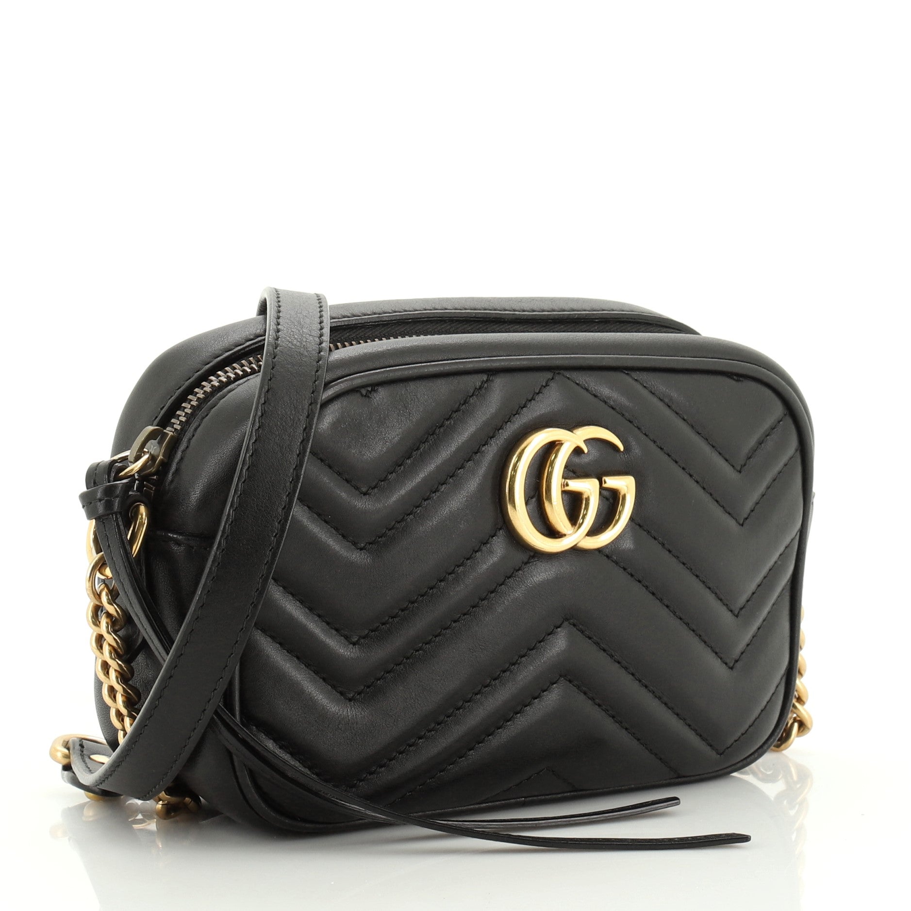 GG Marmont Shoulder Bag Matelasse Leather Mini
