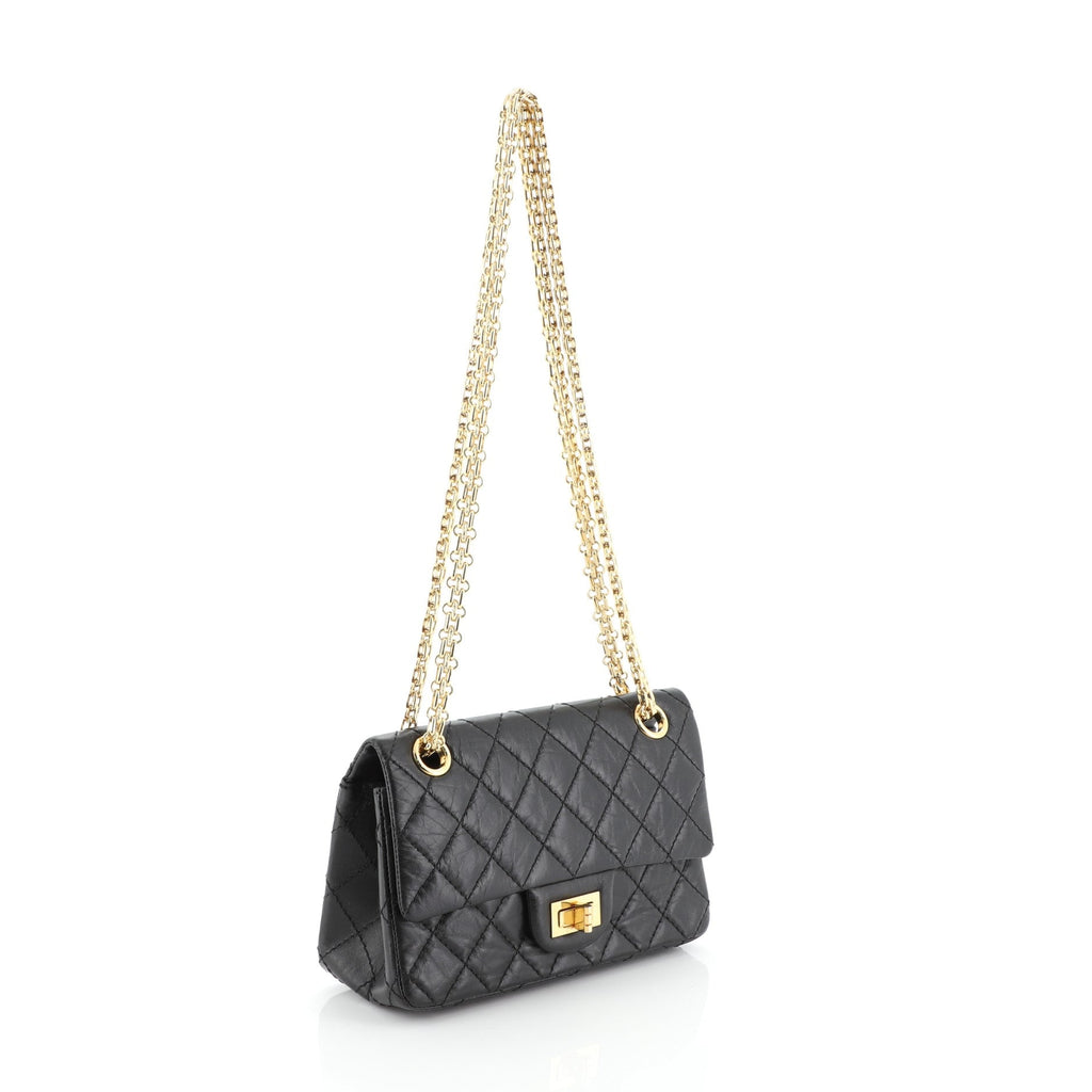 Reissue 2.55 Flap Bag Quilted Aged Calfskin Mini