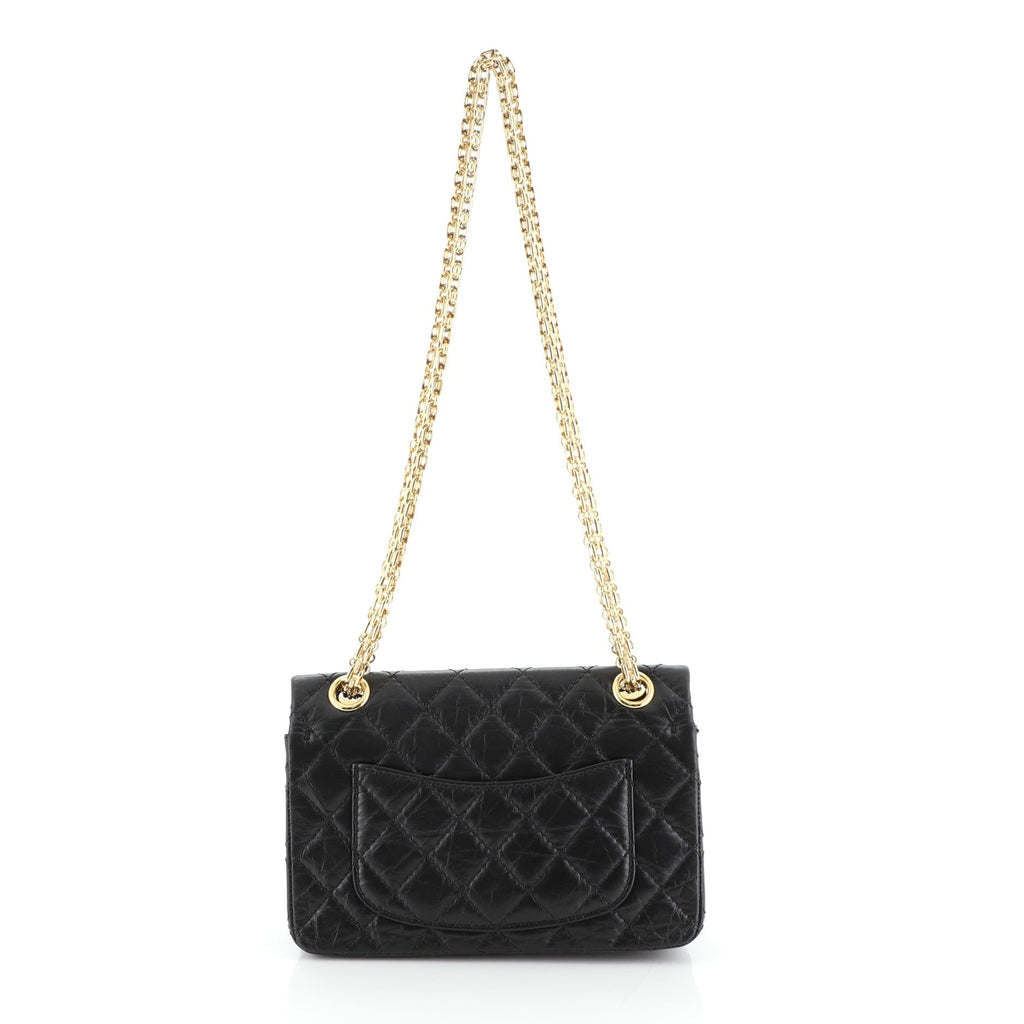 Reissue 2.55 Flap Bag Quilted Aged Calfskin Mini