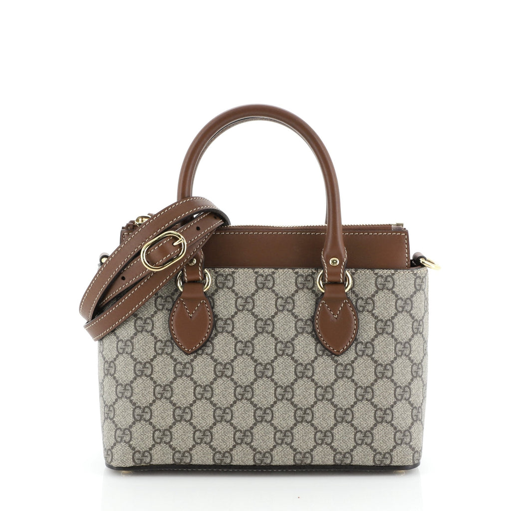 Linea A Convertible Tote GG Coated Canvas Mini