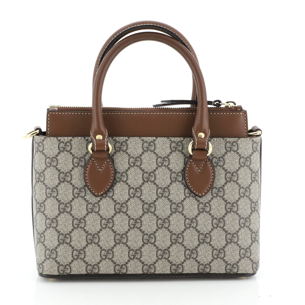 Linea A Convertible Tote GG Coated Canvas Mini