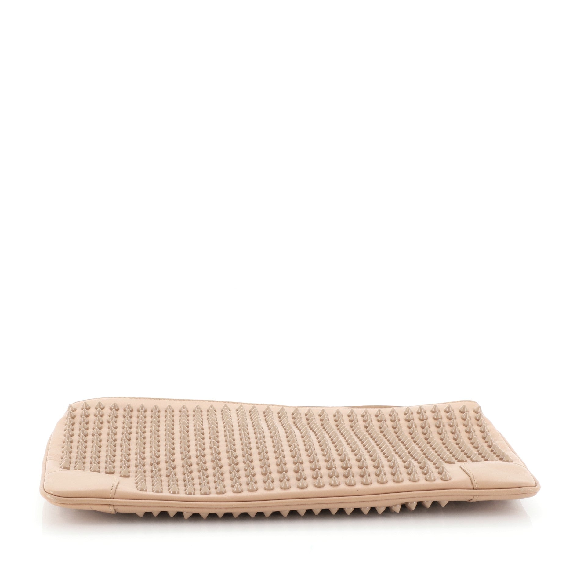Loubiposh Clutch Spiked Leather
