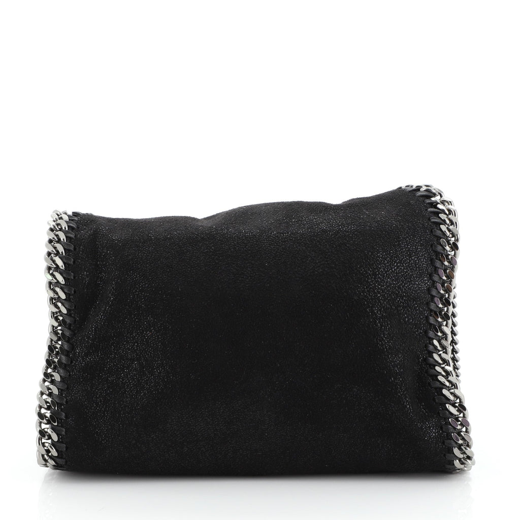 Falabella Fold Over Crossbody Bag Shaggy Deer Mini