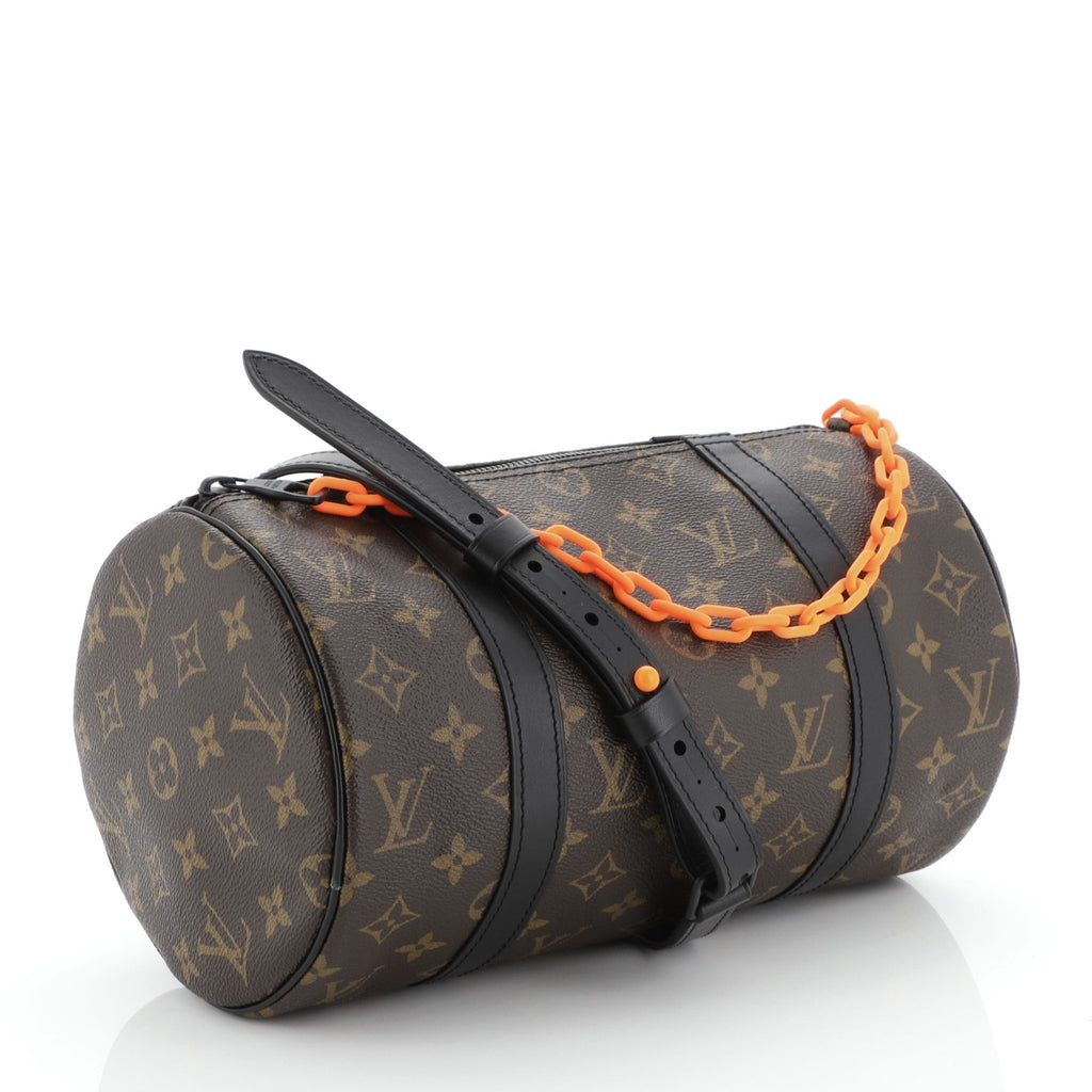 Solar Ray Papillon Messenger Monogram Canvas Mini